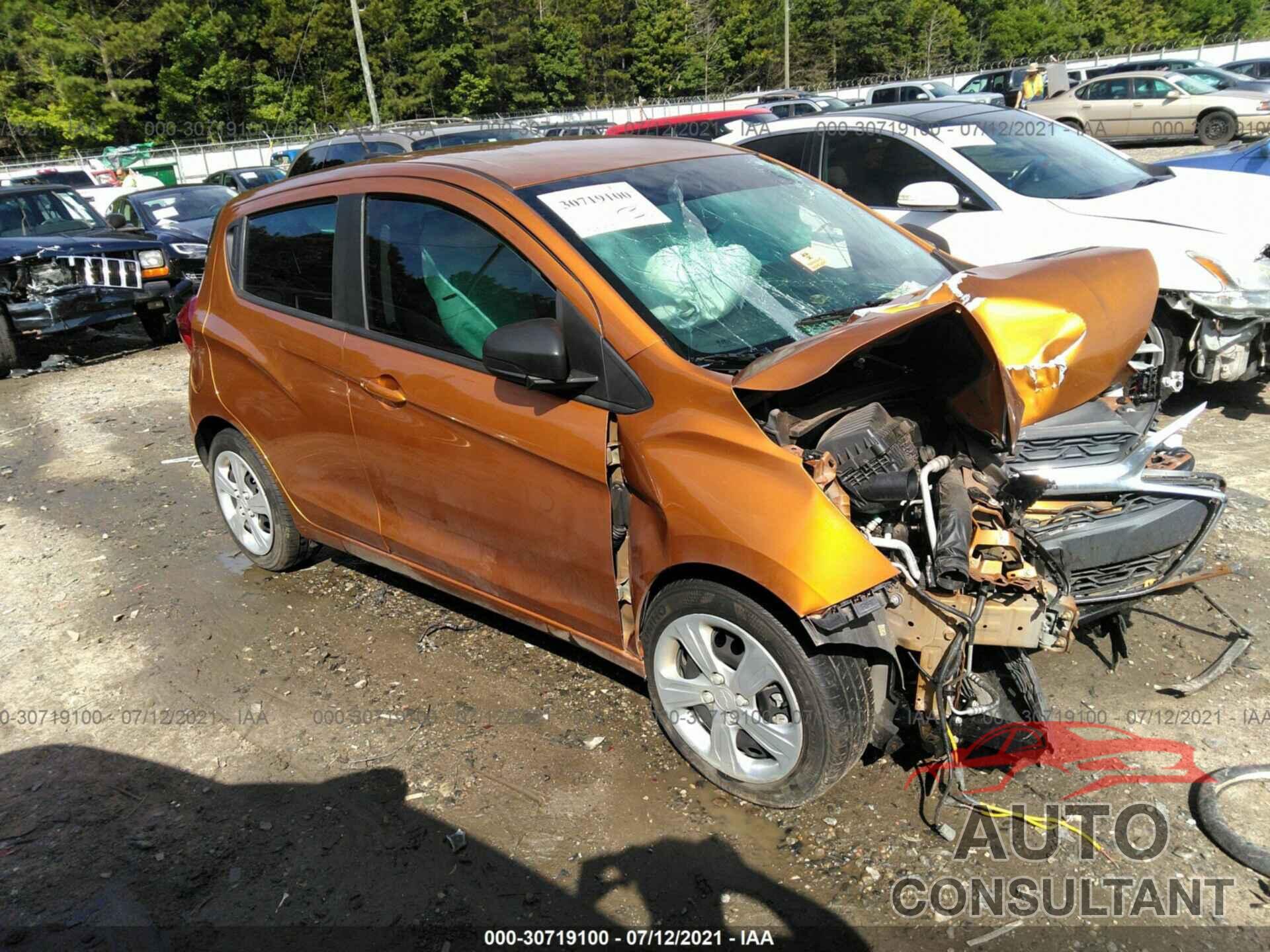 CHEVROLET SPARK 2019 - KL8CB6SA9KC743122