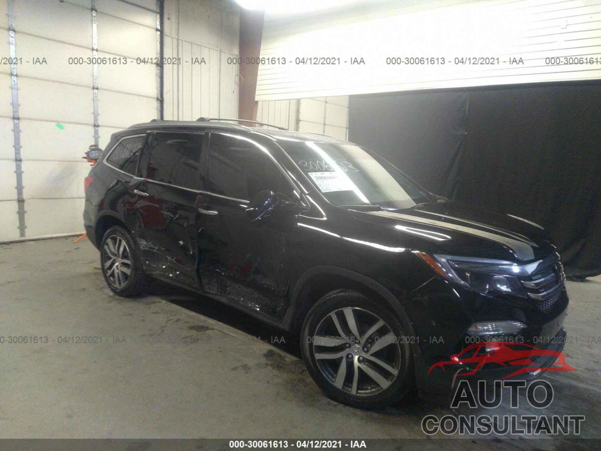 HONDA PILOT 2017 - 5FNYF6H03HB065950