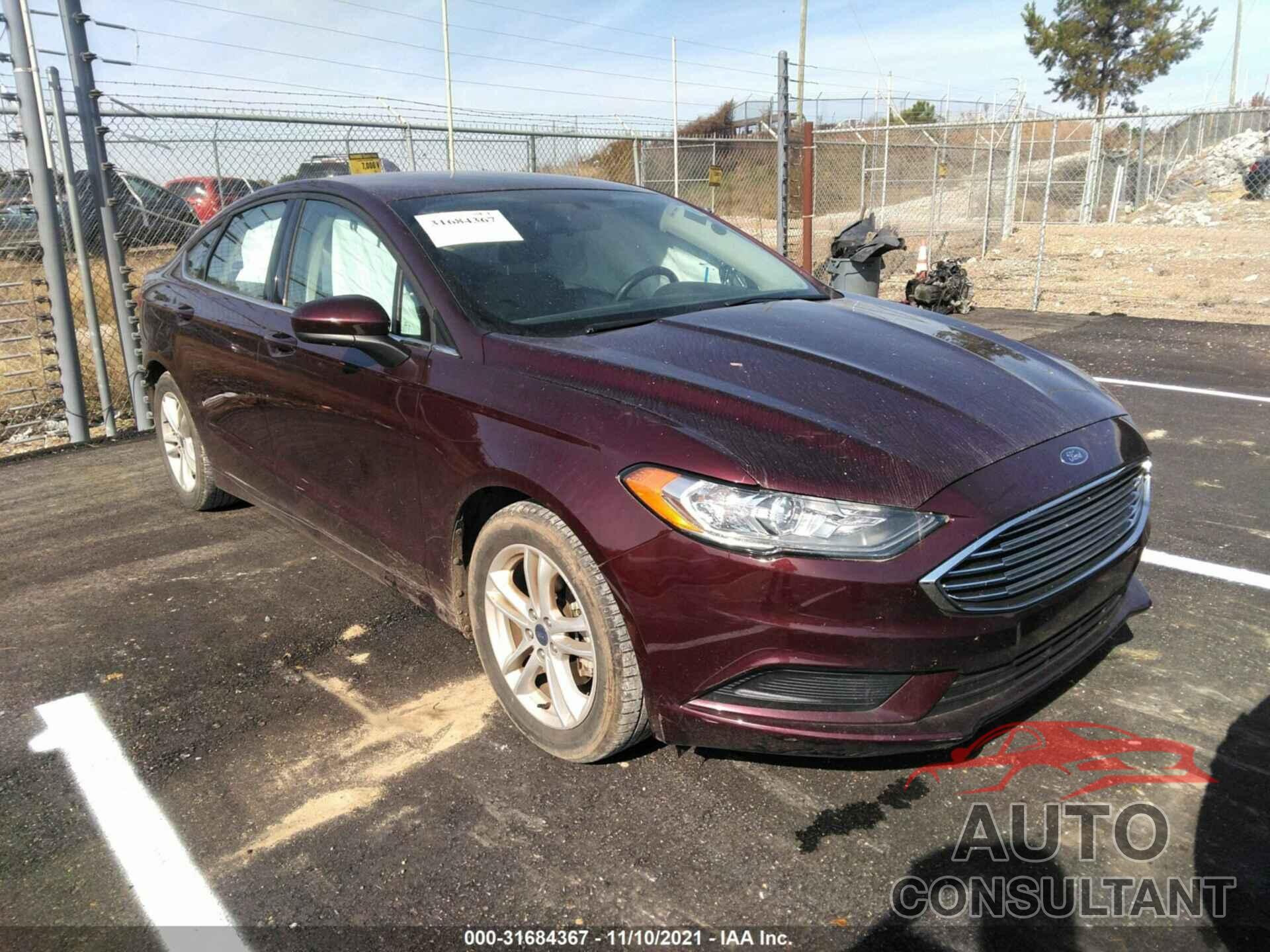FORD FUSION 2018 - 3FA6P0HD1JR195563