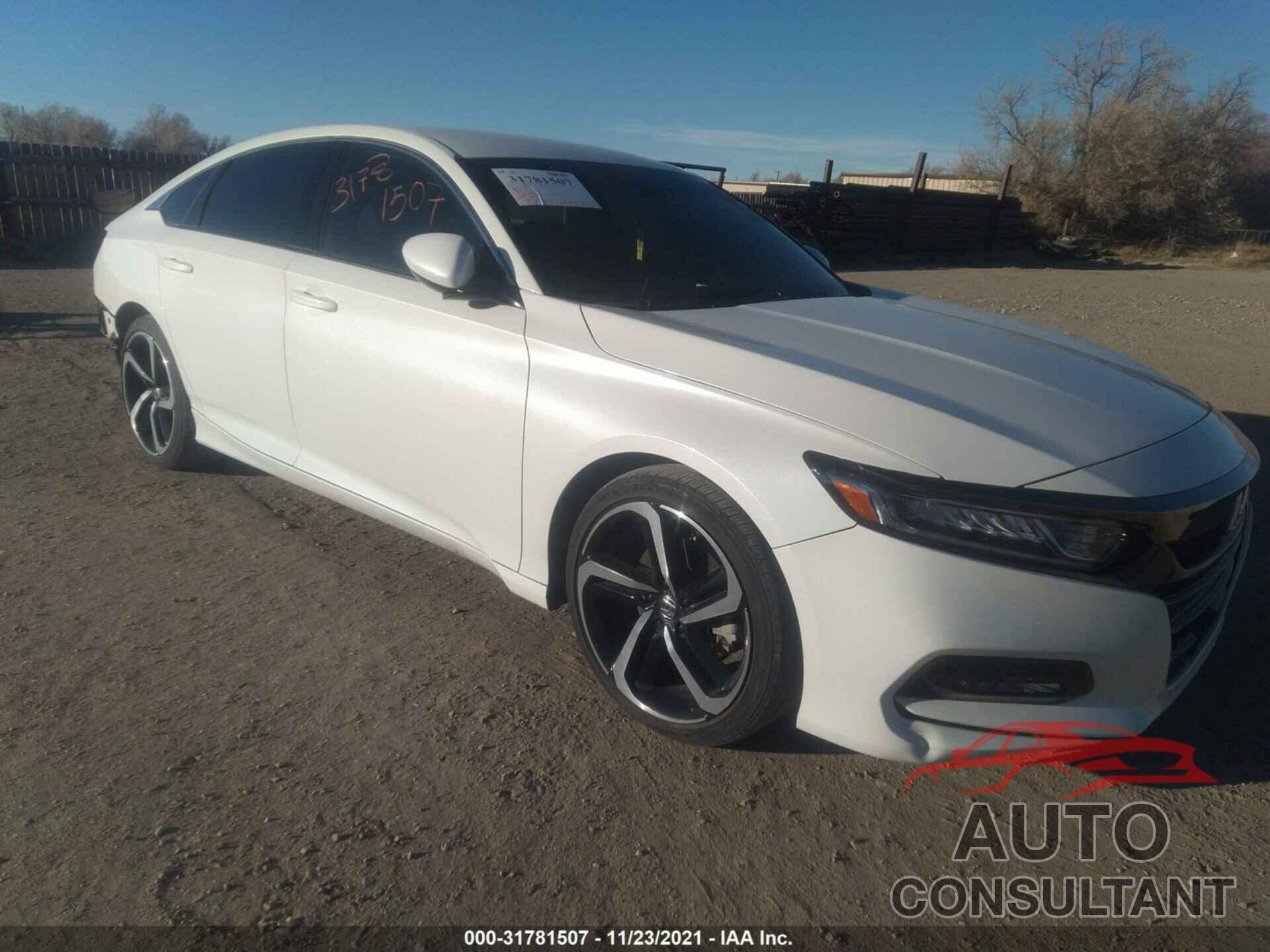 HONDA ACCORD SEDAN 2019 - 1HGCV1F35KA133423