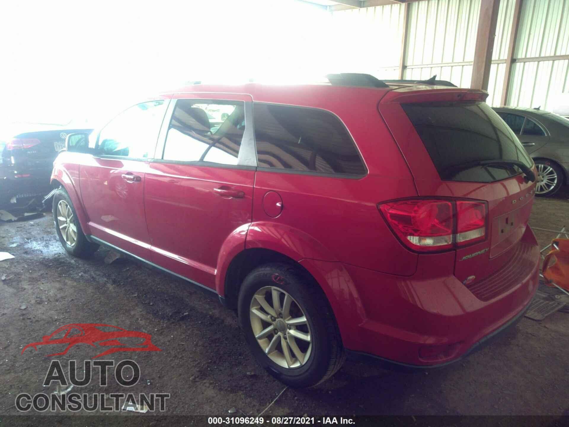DODGE JOURNEY 2016 - 3C4PDCBB5GT163128