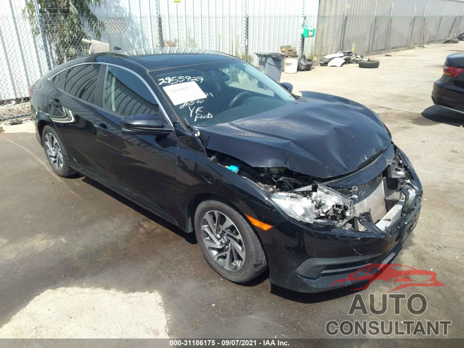 HONDA CIVIC SEDAN 2017 - 2HGFC2F75HH504439