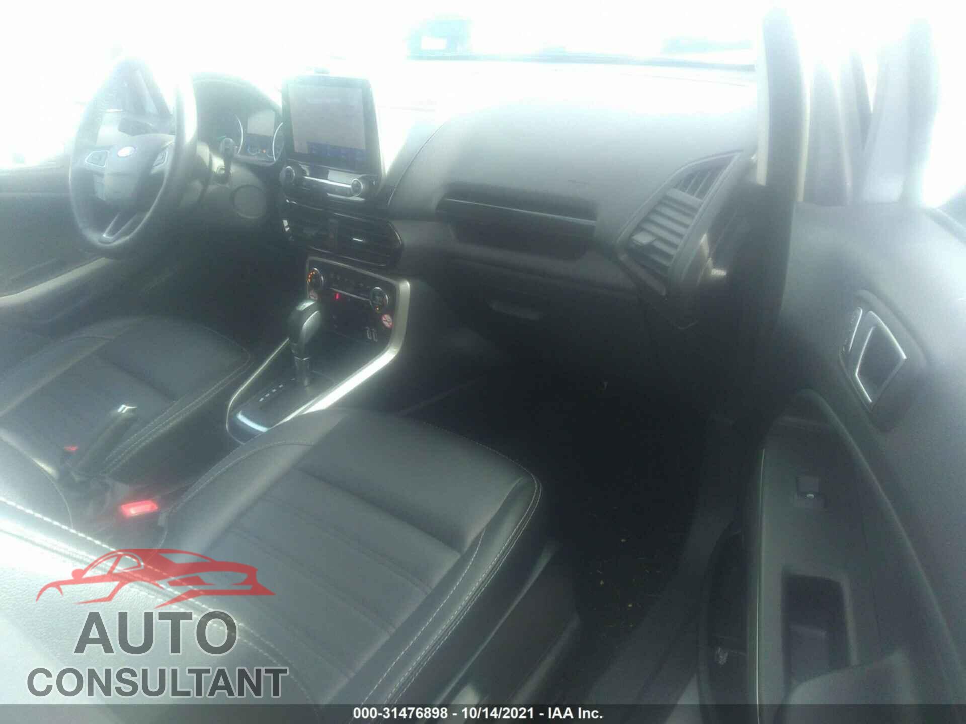 FORD ECOSPORT 2021 - MAJ6S3KL2MC400651