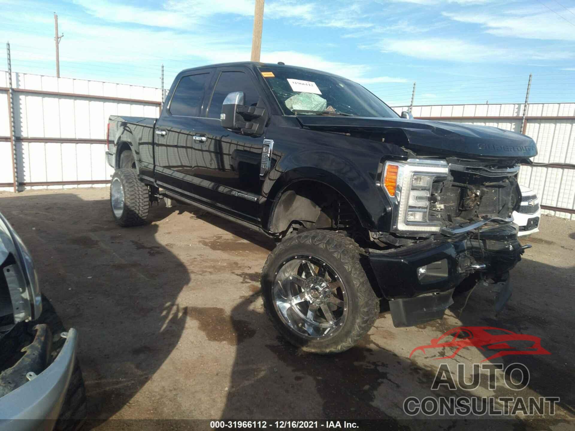 FORD SUPER DUTY F-250 SRW 2017 - 1FT7W2BT1HEE94951