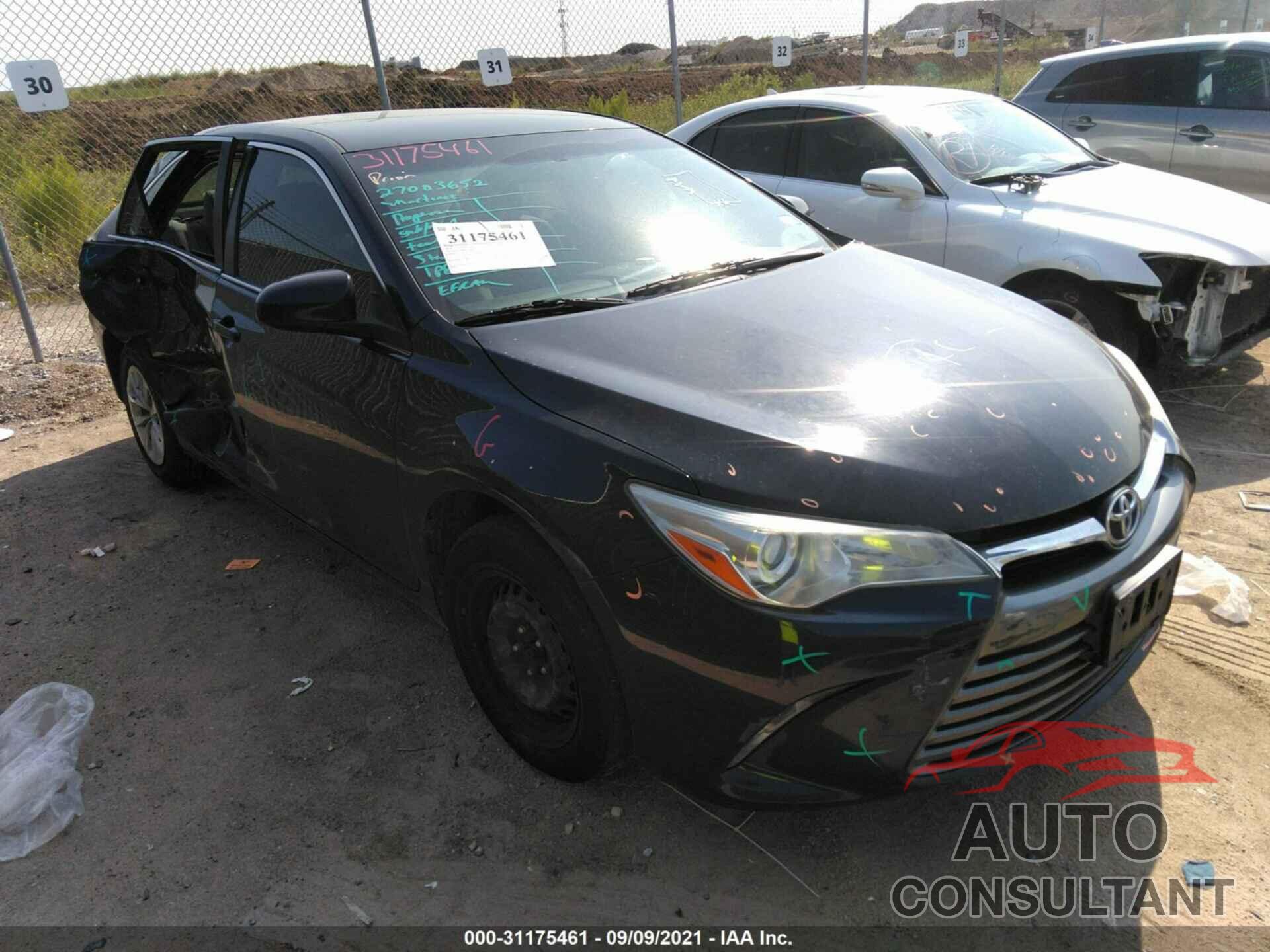 TOYOTA CAMRY 2016 - 4T1BF1FK9GU598853