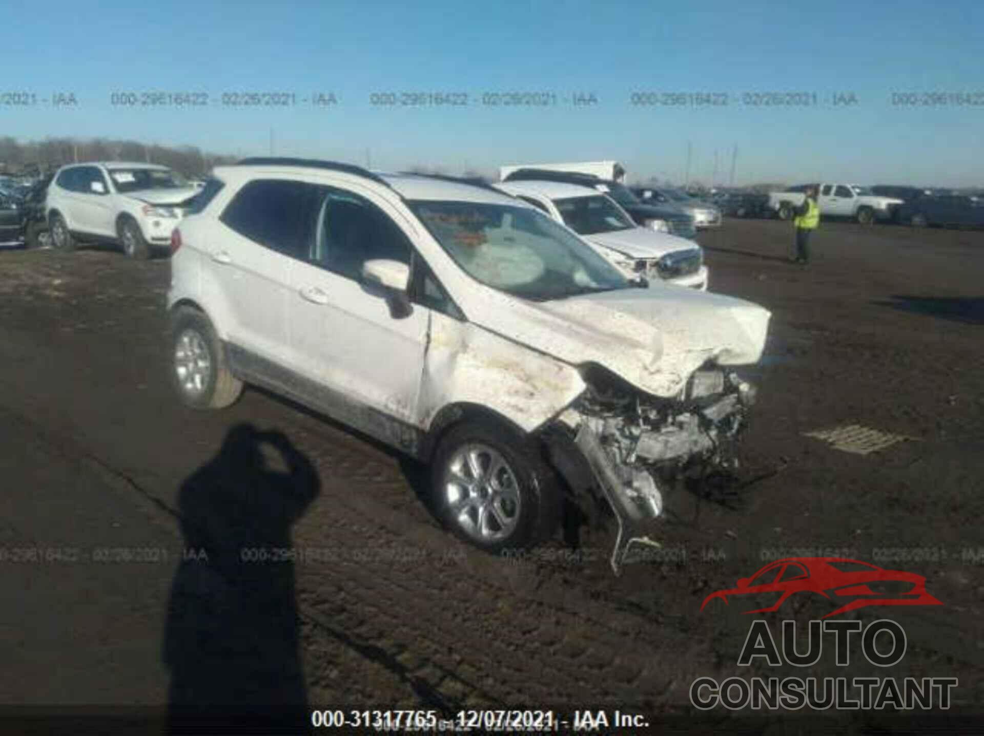 FORD ECOSPORT 2020 - MAJ3S2GE0LC336308