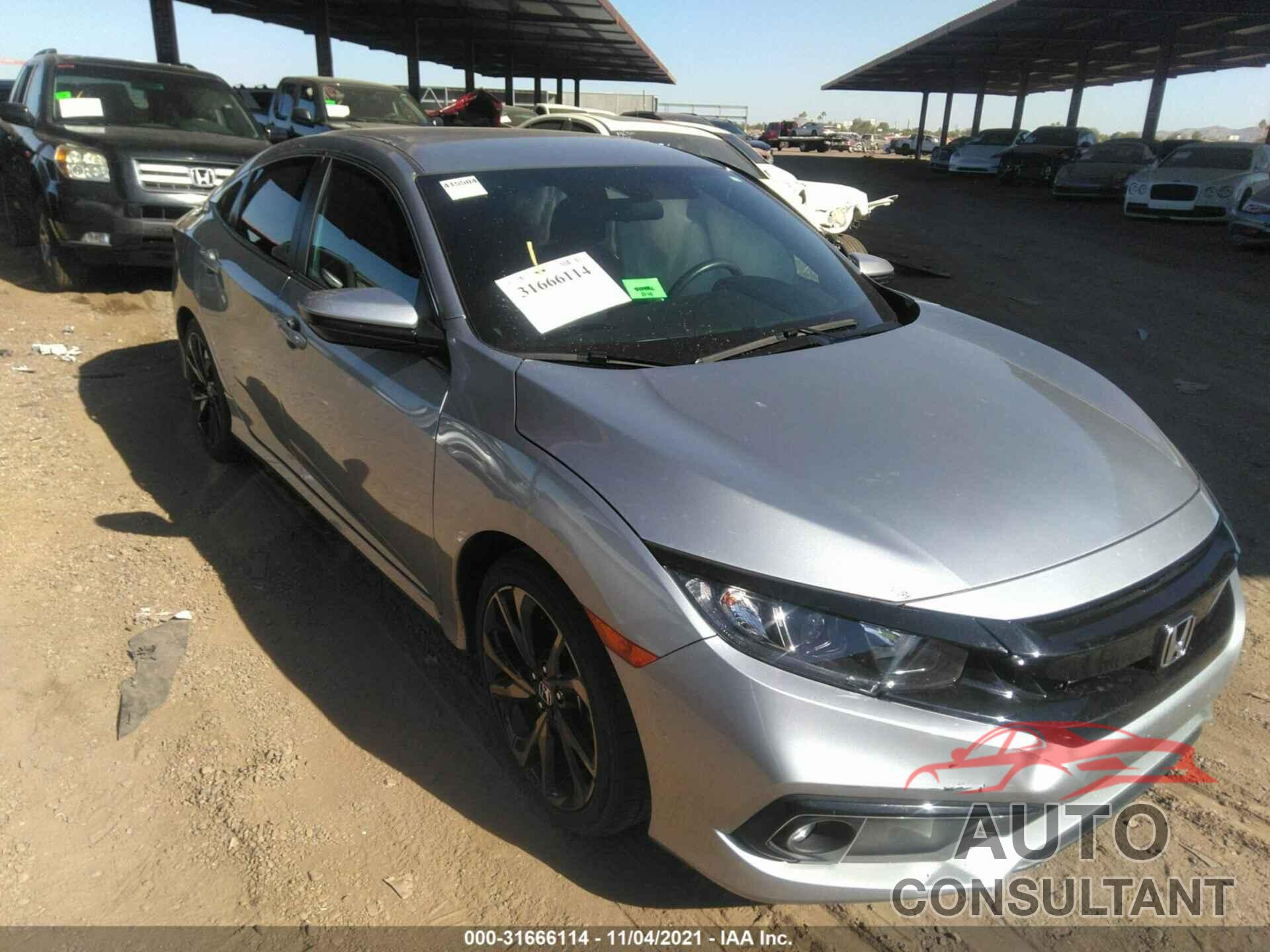 HONDA CIVIC SEDAN 2020 - 2HGFC2F80LH530819