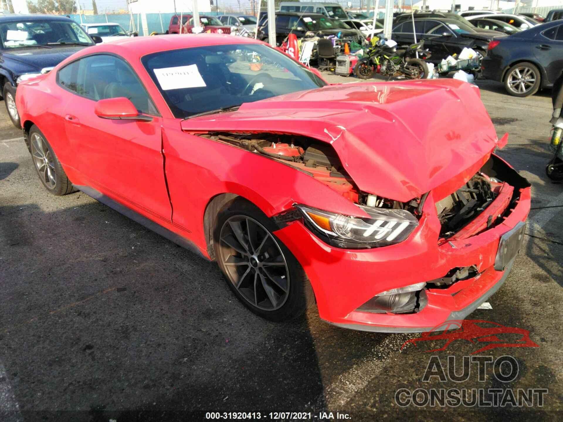 FORD MUSTANG 2016 - 1FA6P8TH3G5284247