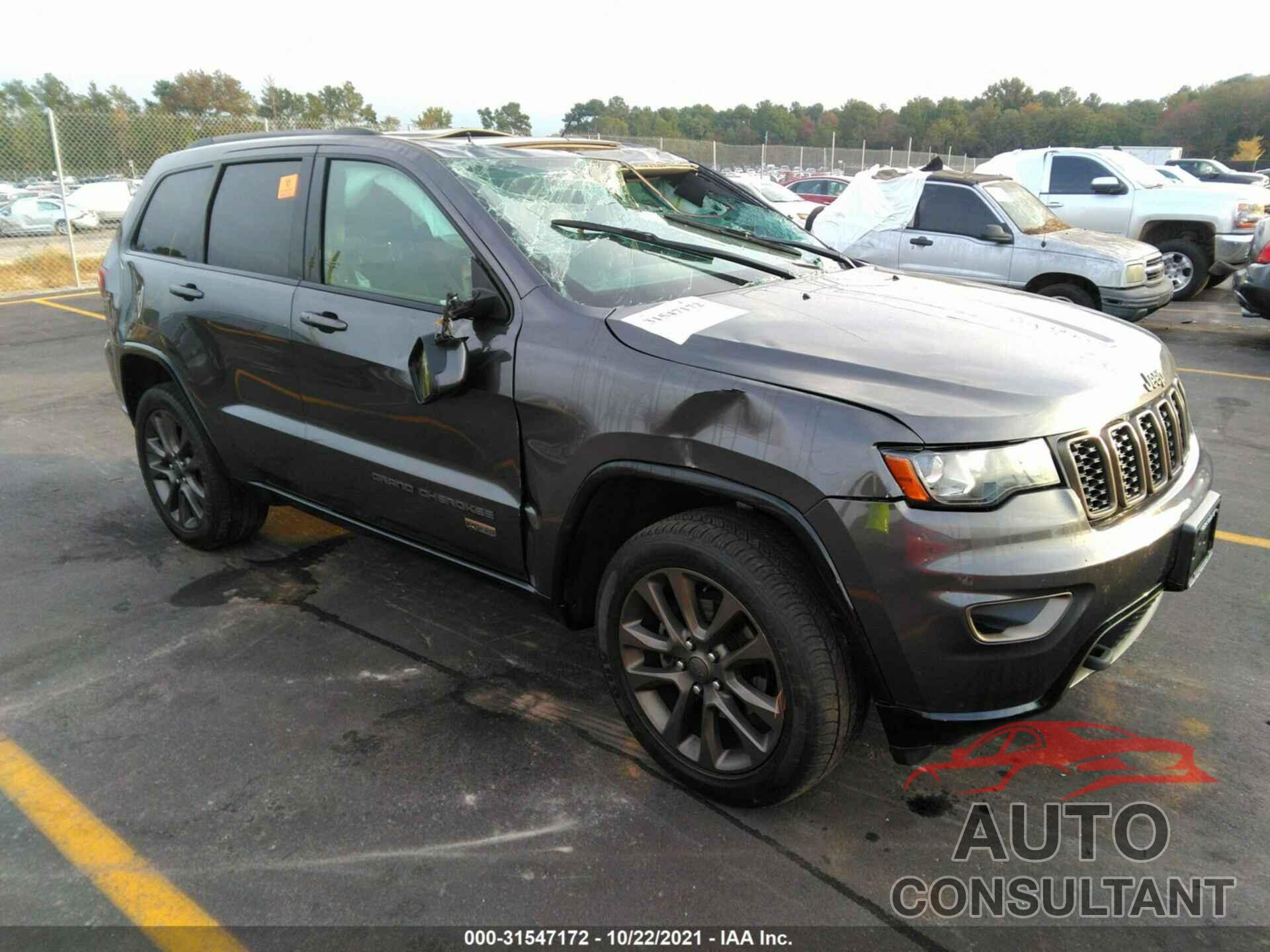 JEEP GRAND CHEROKEE 2016 - 1C4RJFBG5GC434716