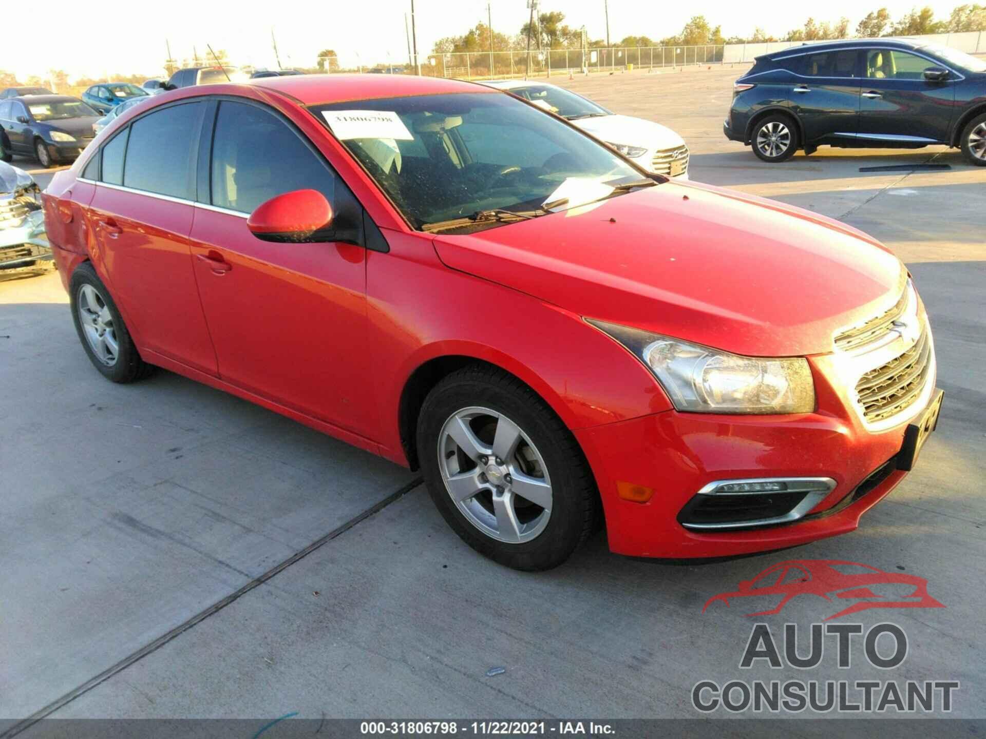 CHEVROLET CRUZE LIMITED 2016 - 1G1PE5SB7G7141914