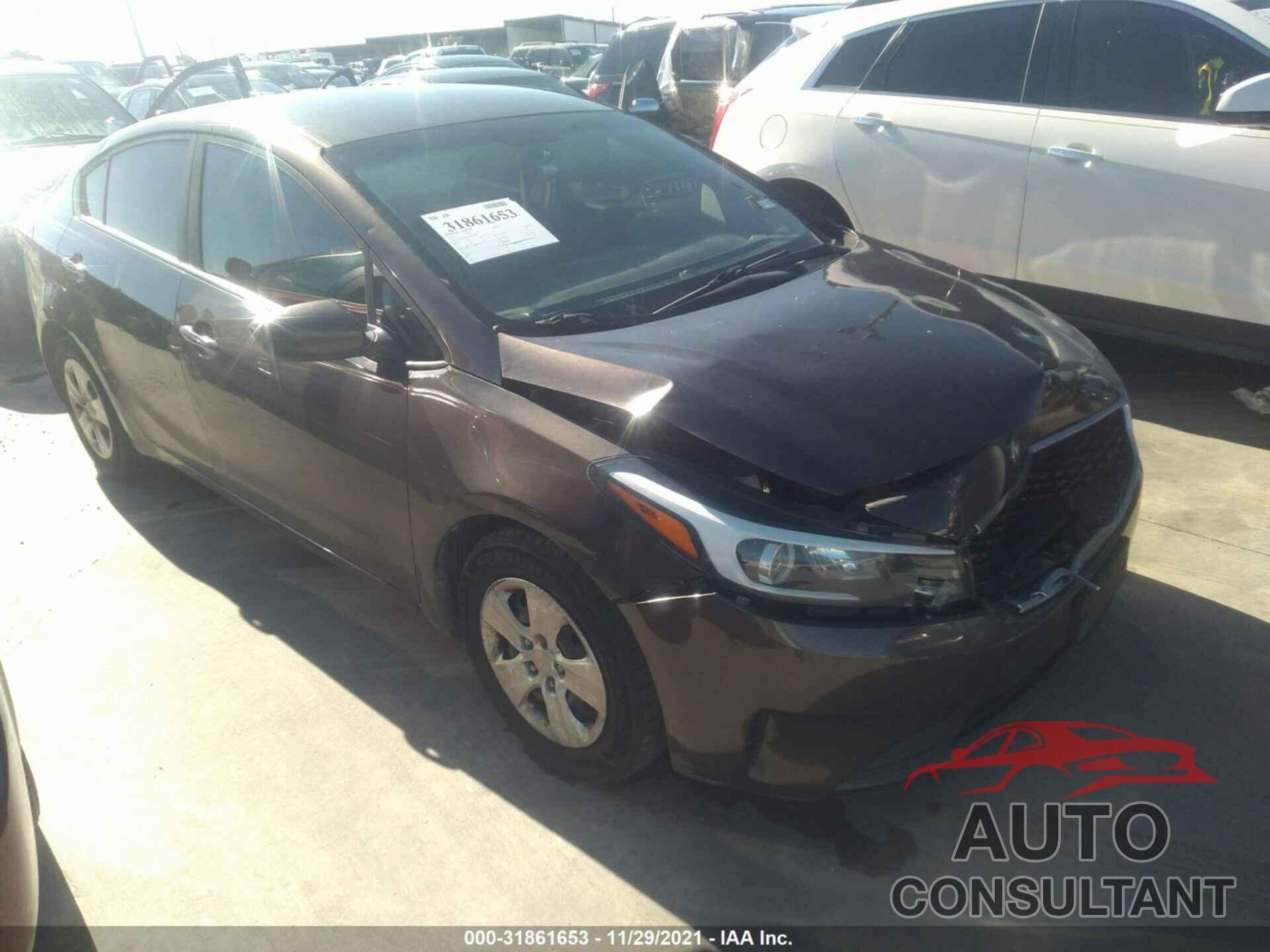 KIA FORTE 2017 - 3KPFK4A75HE028080