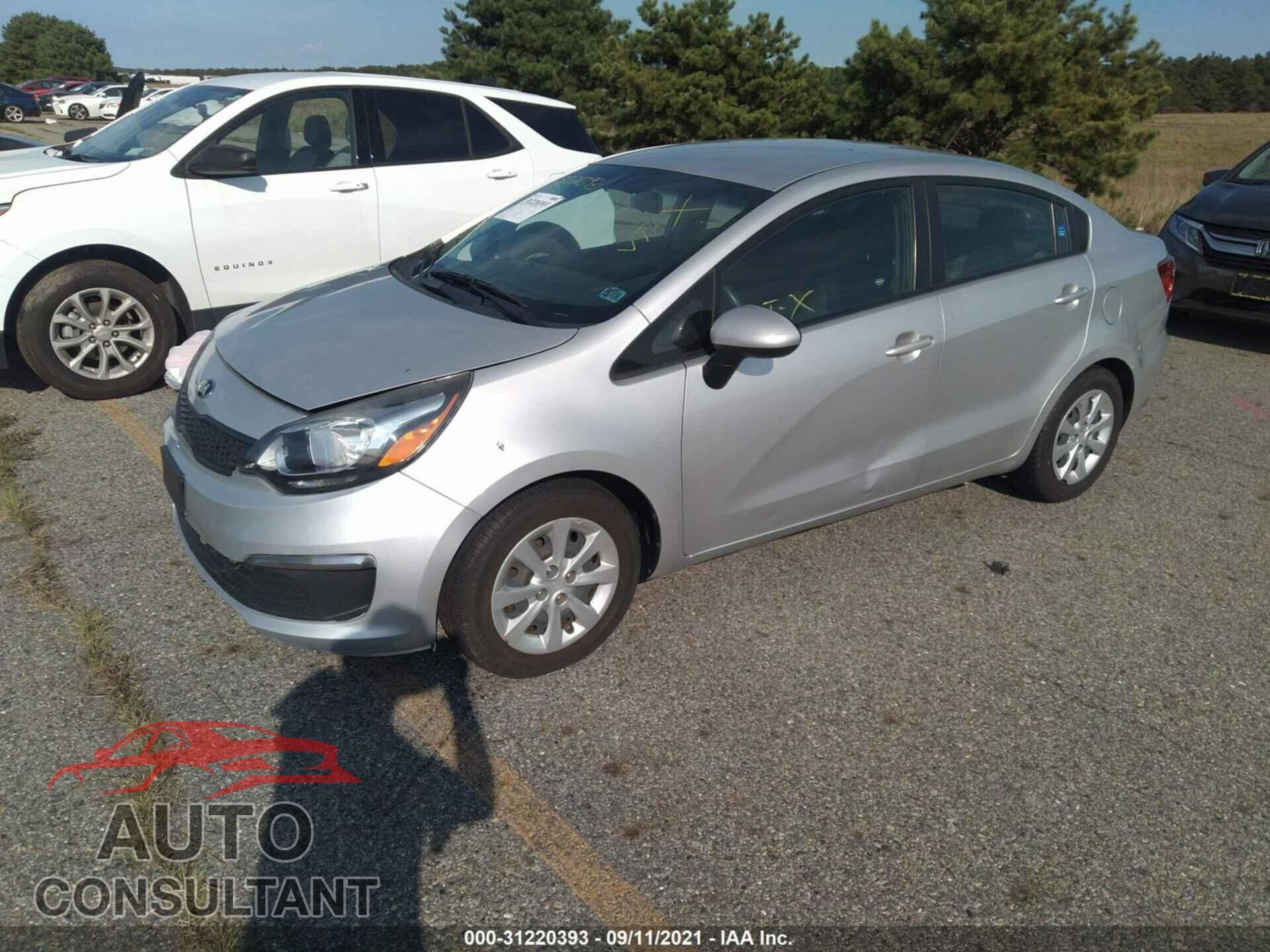 KIA RIO 2016 - KNADM4A30G6578545