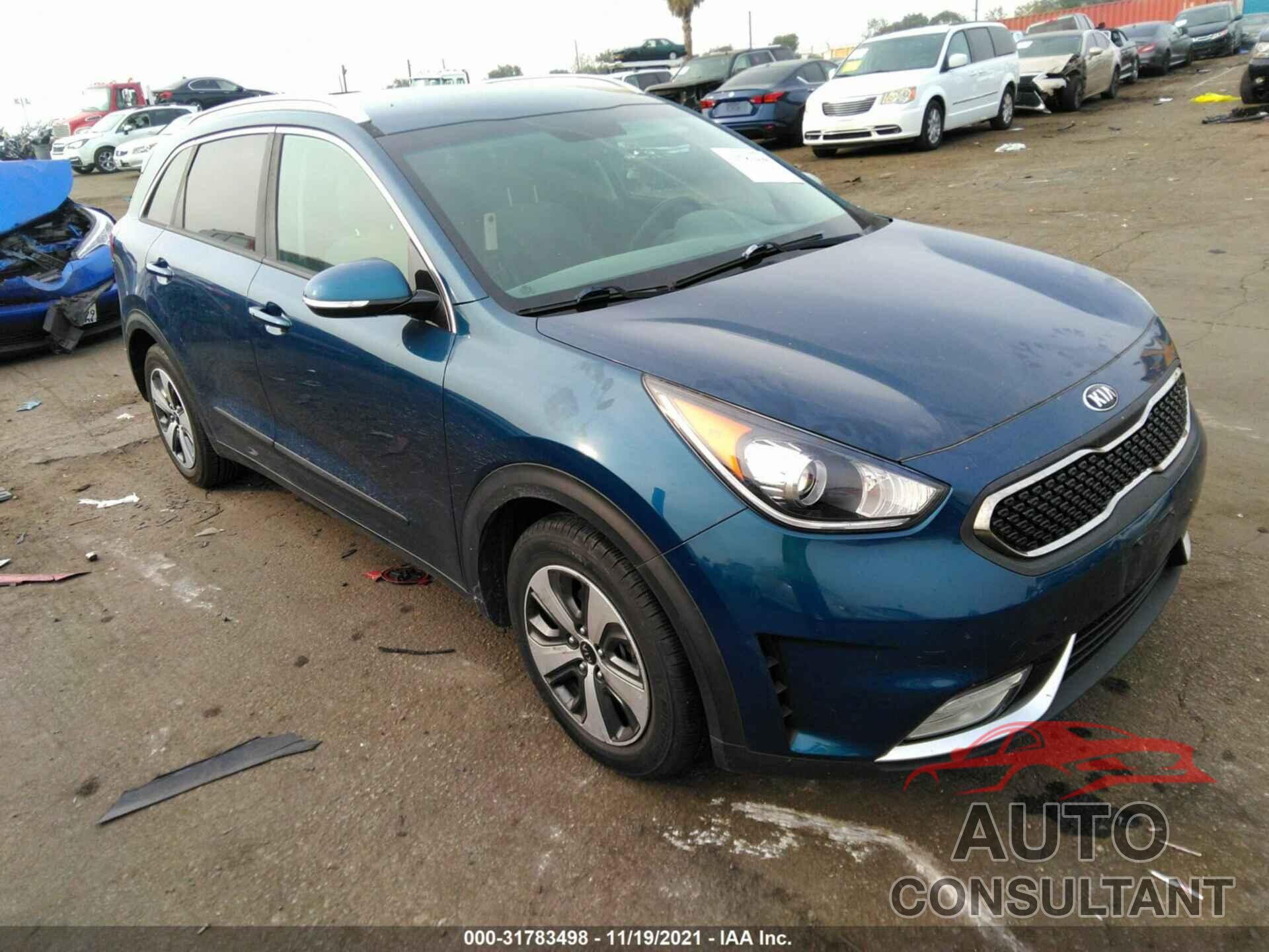 KIA NIRO 2018 - KNDCC3LCXJ5143456