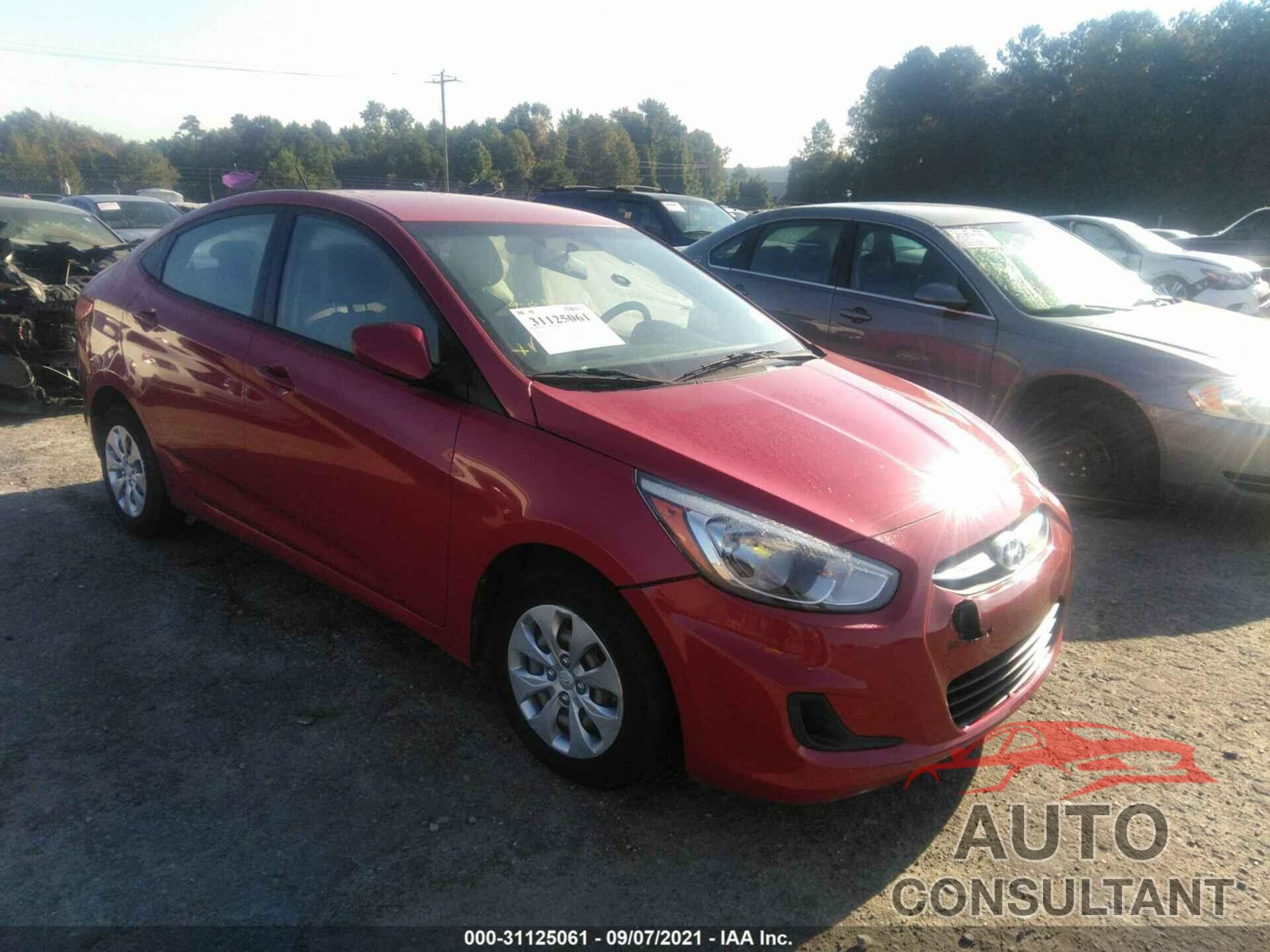 HYUNDAI ACCENT 2016 - KMHCT4AE0GU089556