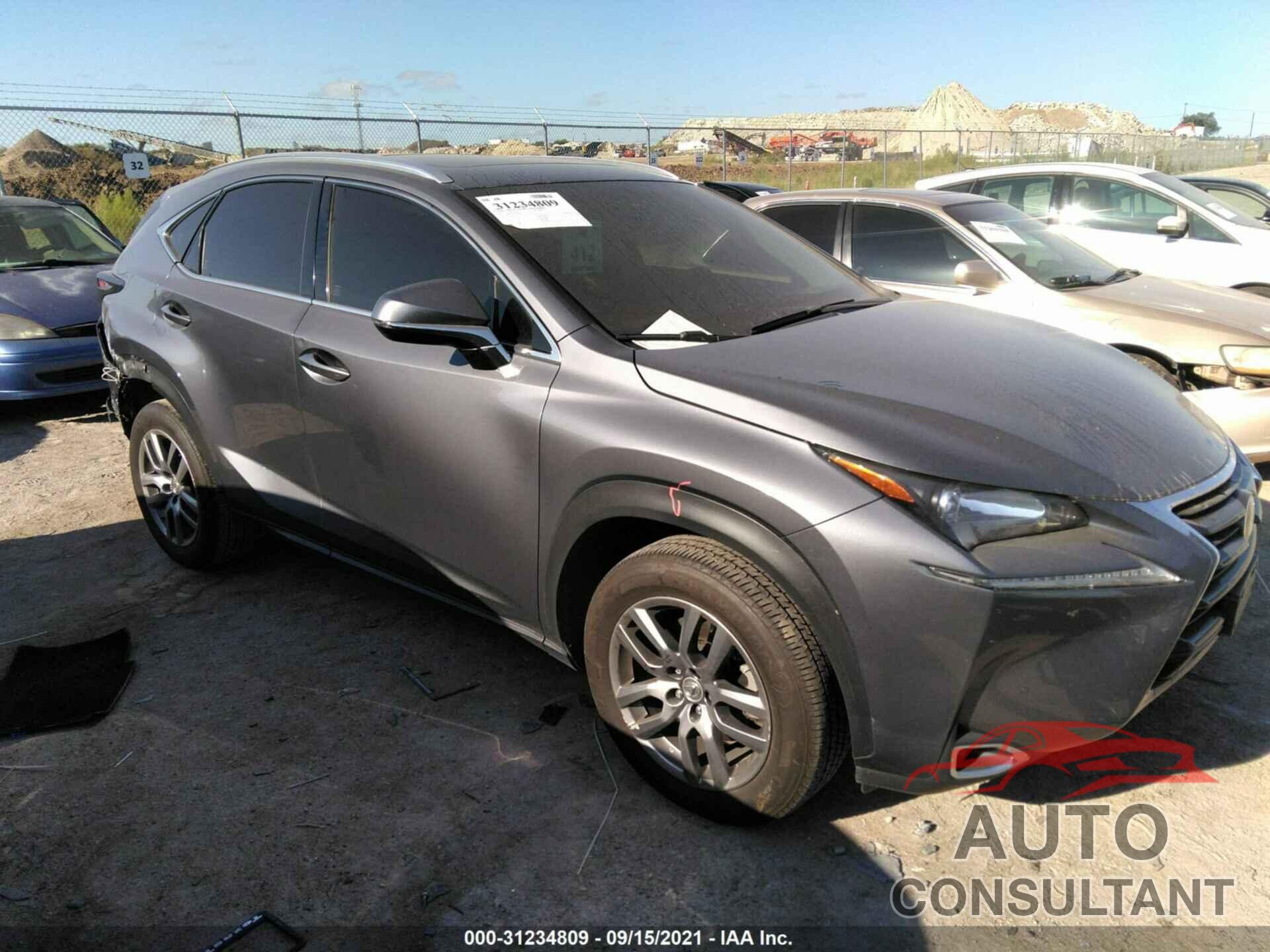 LEXUS NX 200T 2016 - JTJYARBZ4G2029478