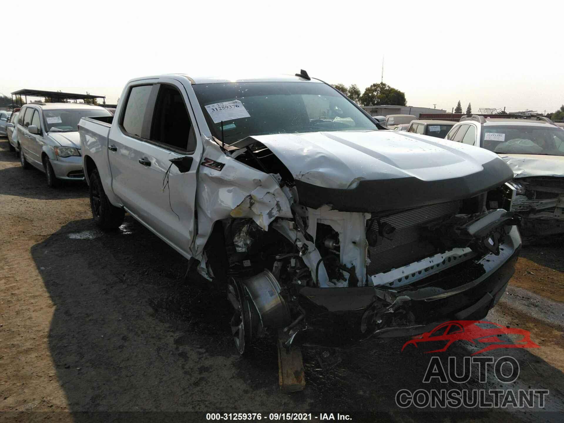 CHEVROLET SILVERADO 1500 2021 - 3GCPYFED7MG317135