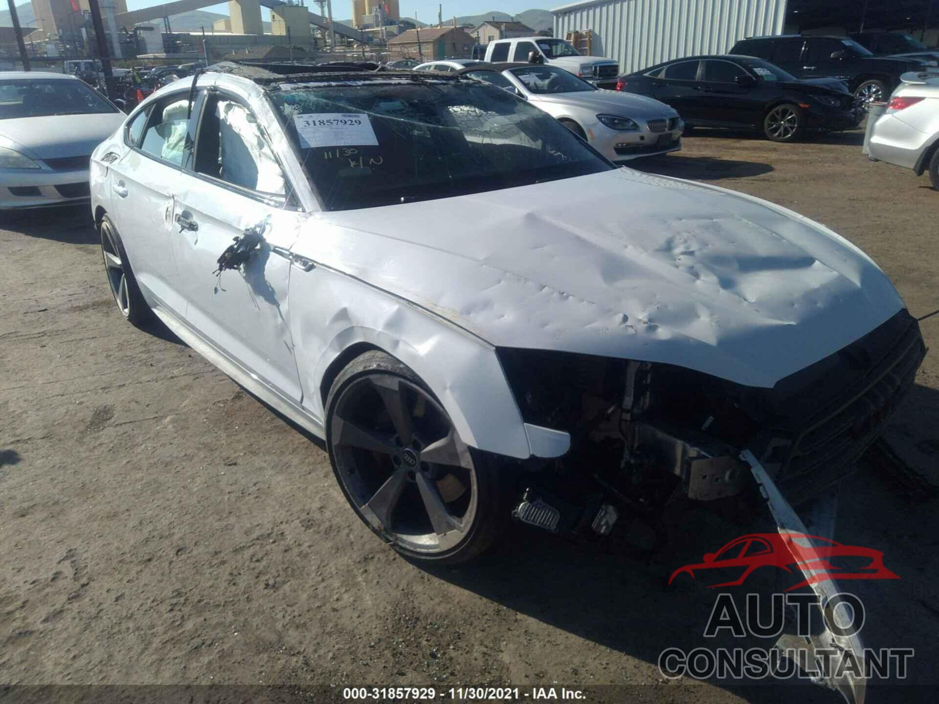 AUDI S5 SPORTBACK 2019 - WAUB4CF56KA077354