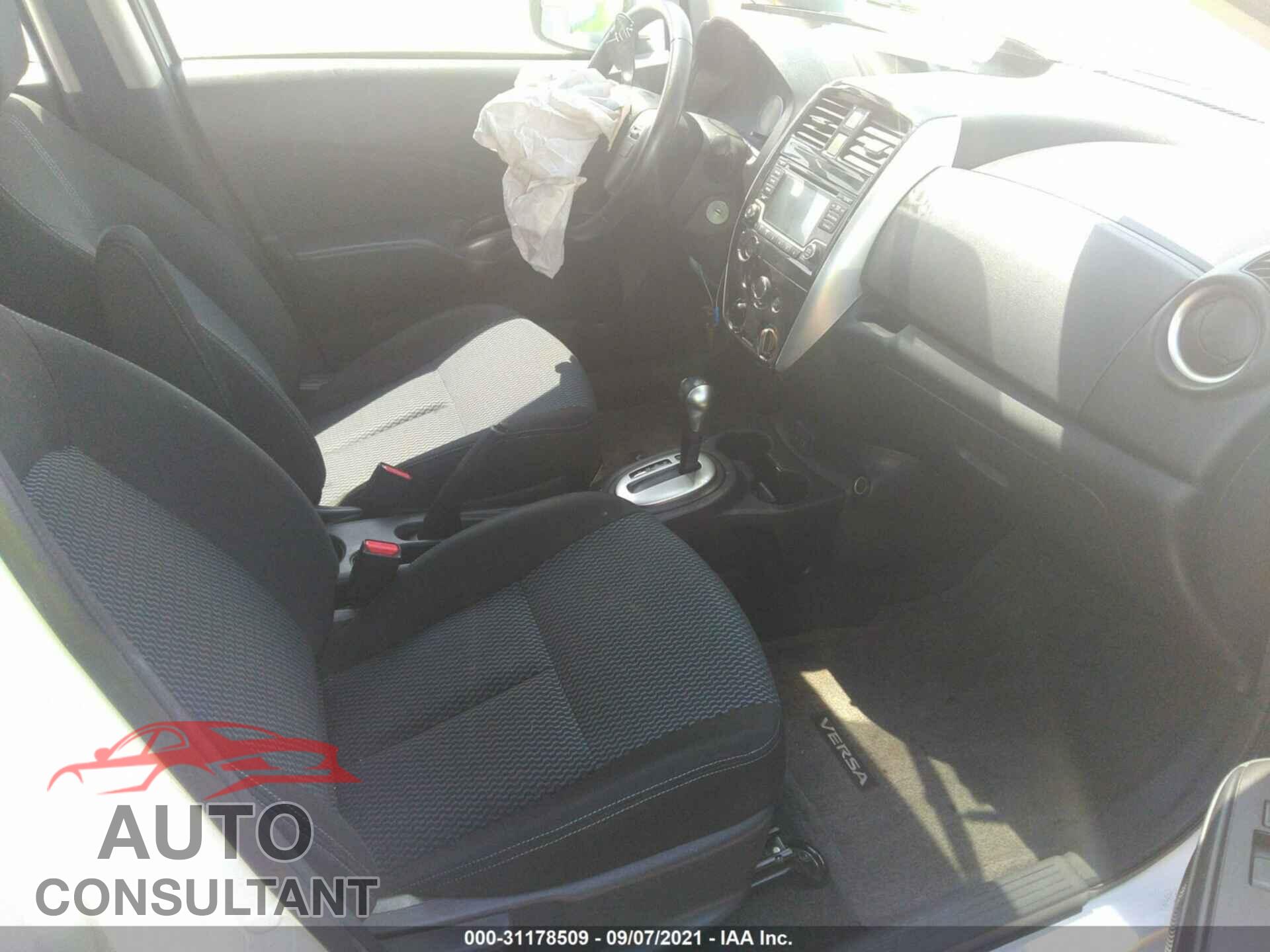 NISSAN VERSA NOTE 2017 - 3N1CE2CPXHL369615