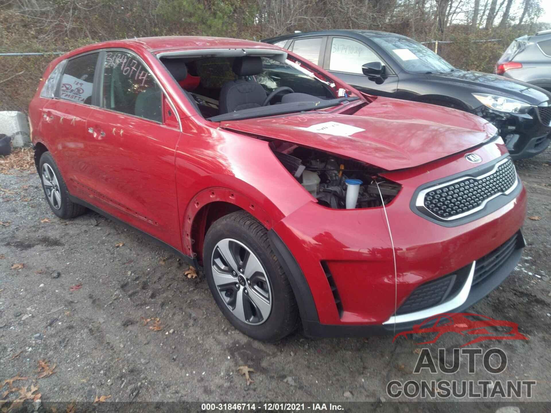 KIA NIRO 2017 - KNDCB3LC9H5037142