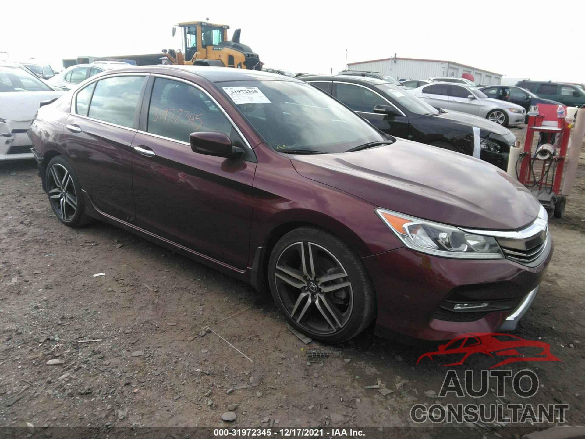 HONDA ACCORD SEDAN 2016 - 1HGCR2F60GA234526