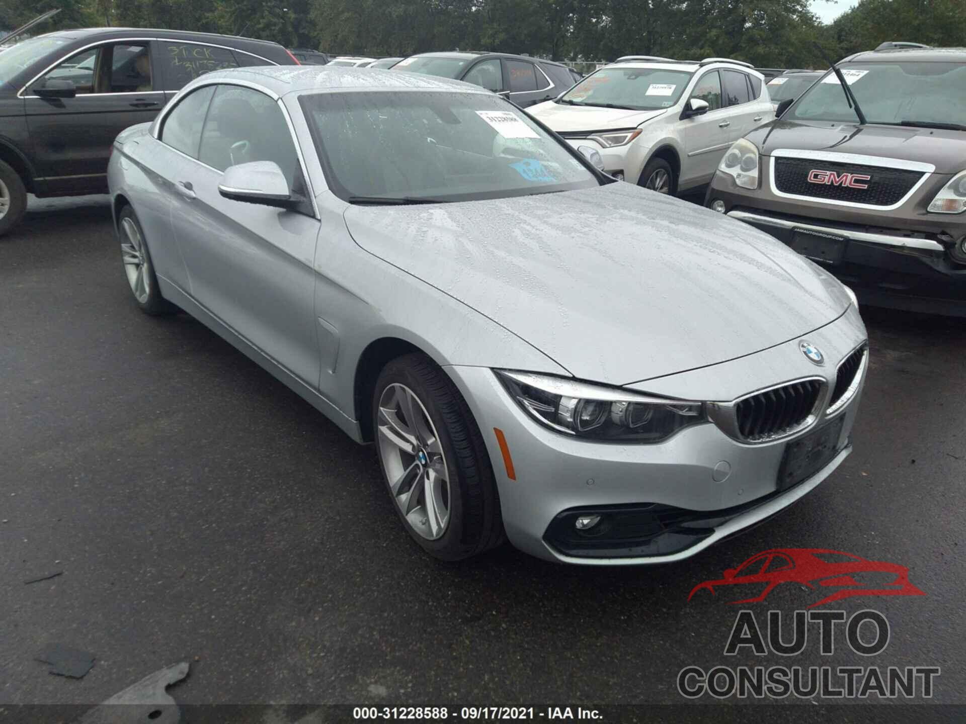 BMW 4 SERIES 2018 - WBA4Z3C5XJEC48552