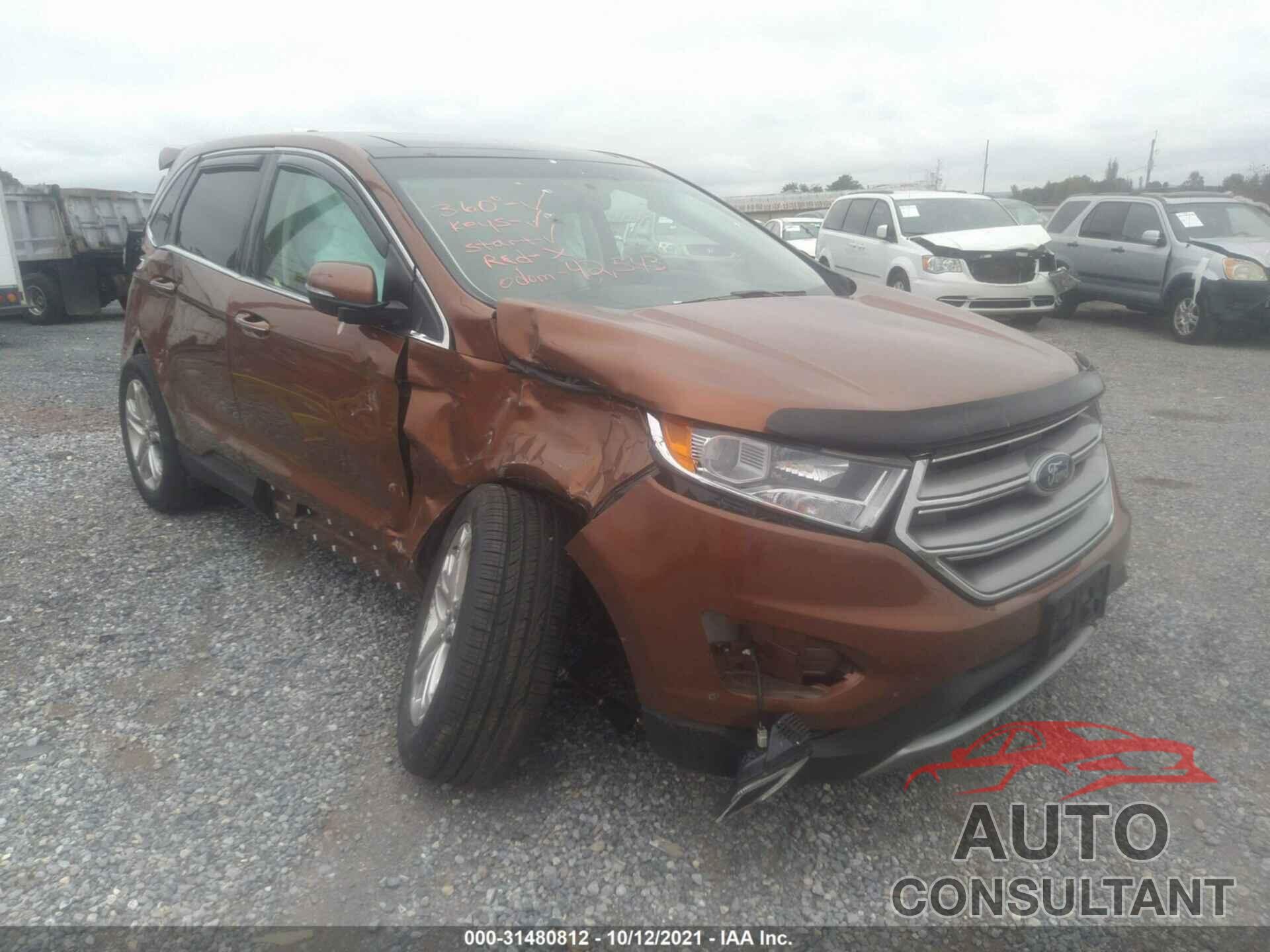 FORD EDGE 2017 - 2FMPK4K96HBC25170