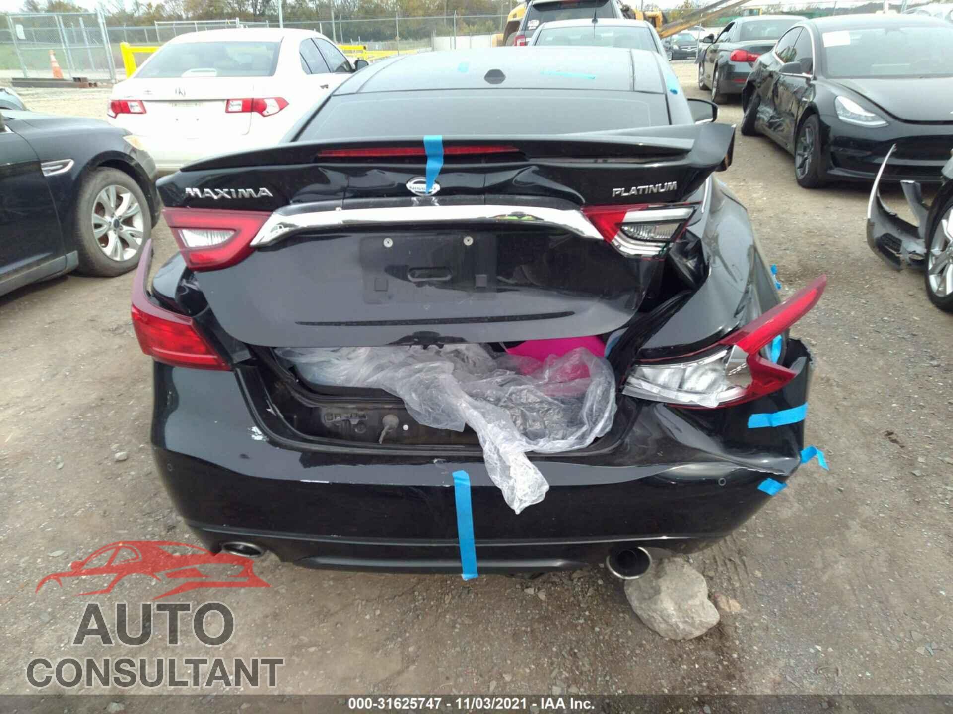 NISSAN MAXIMA 2017 - 1N4AA6AP1HC390946