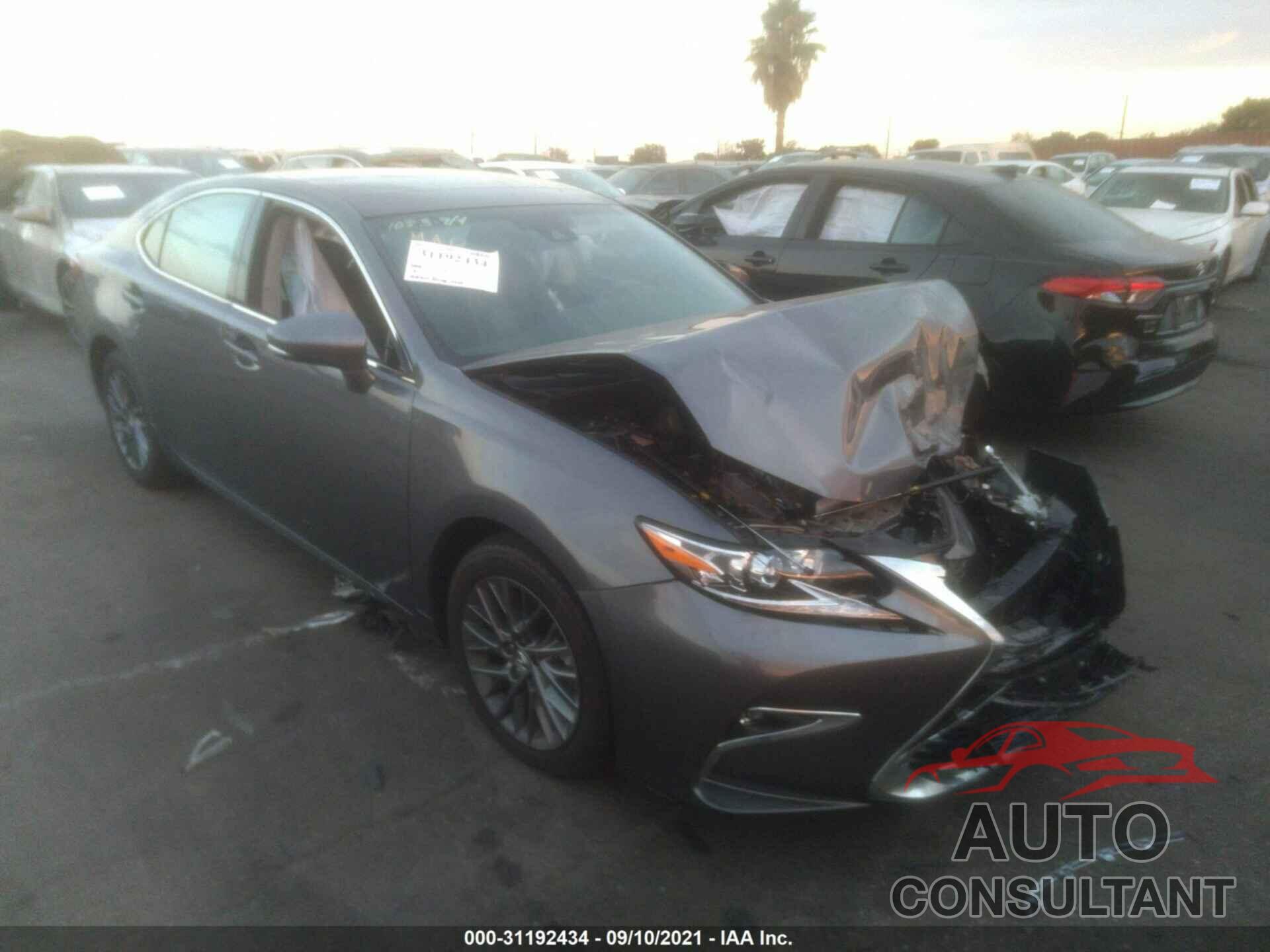 LEXUS ES 2018 - 58ABK1GG6JU112408