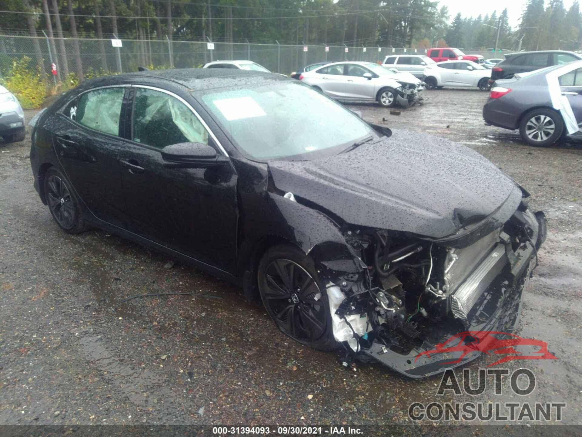 HONDA CIVIC HATCHBACK 2018 - SHHFK7H59JU407233