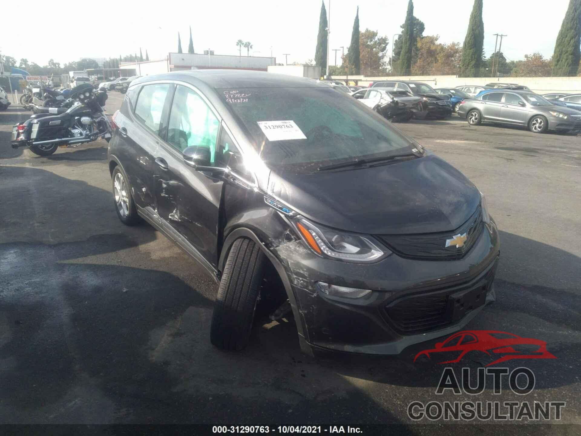 CHEVROLET BOLT EV 2021 - 1G1FY6S00M4103980