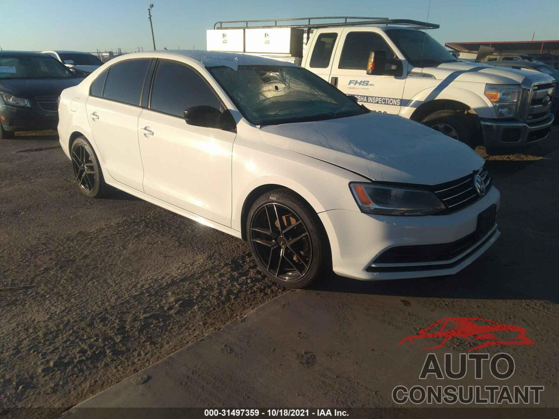 VOLKSWAGEN JETTA SEDAN 2016 - 3VW267AJXGM324794