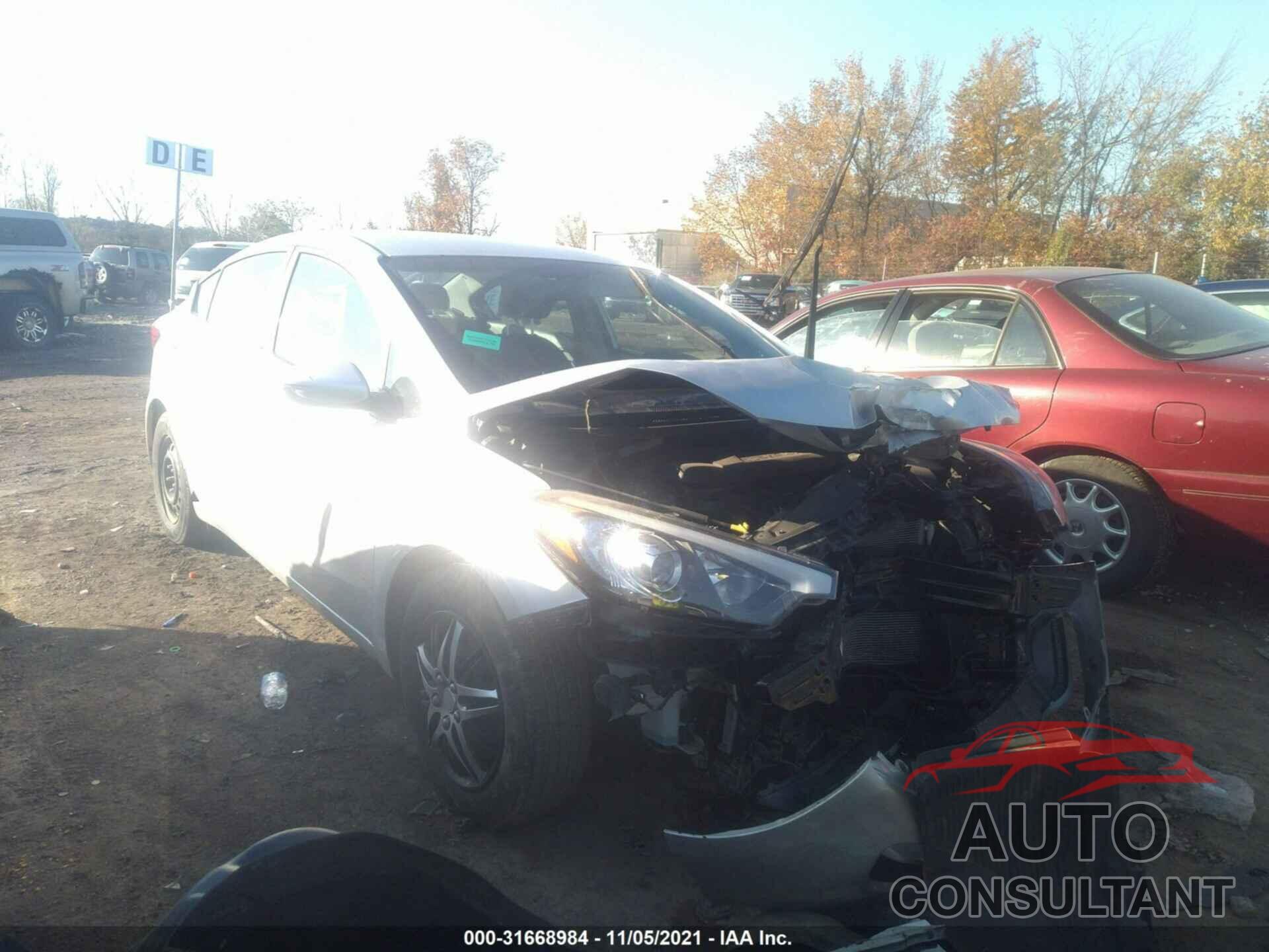KIA FORTE 2016 - KNAFK4A68G5523937