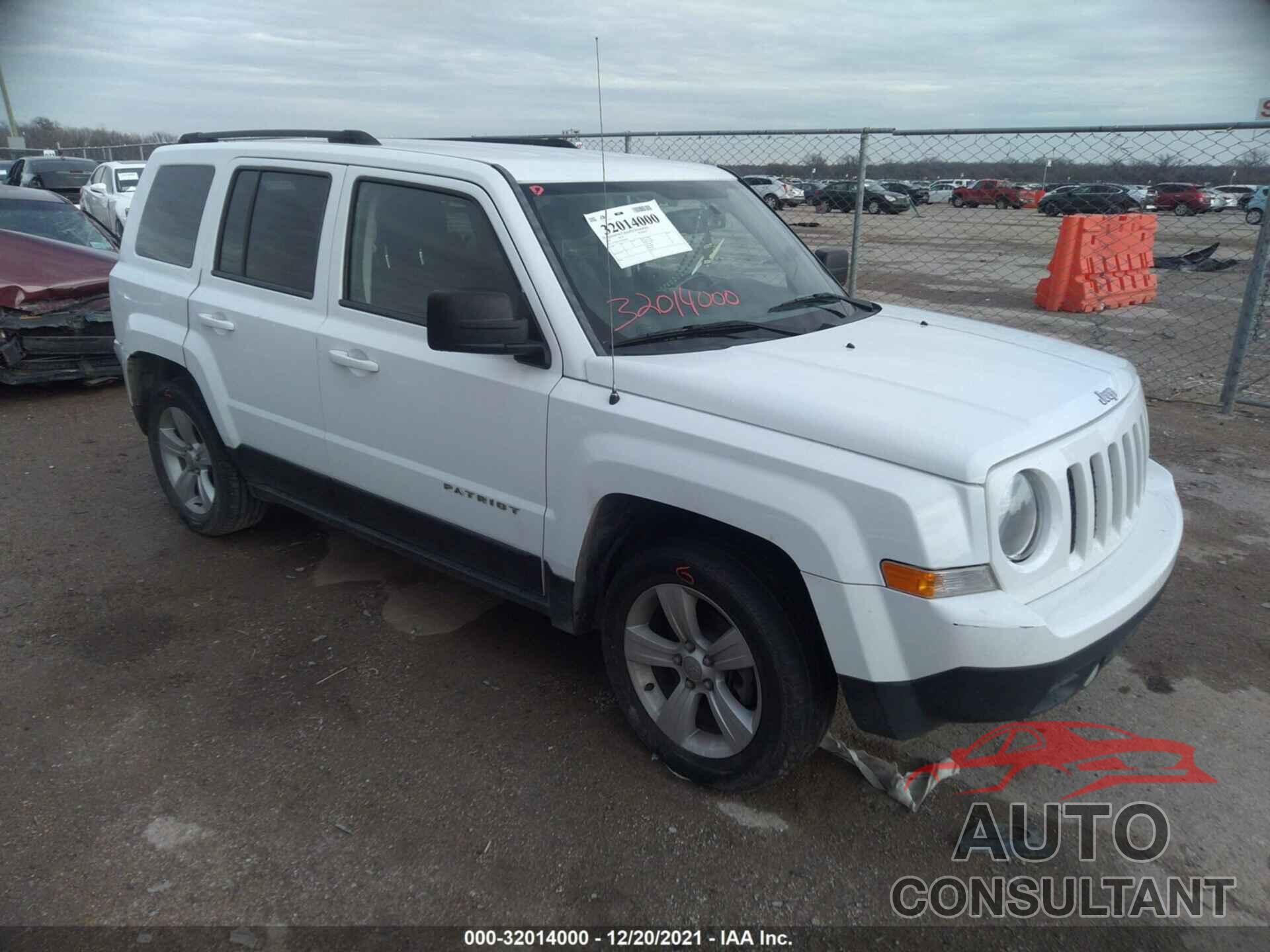 JEEP PATRIOT 2016 - 1C4NJPFA3GD582383