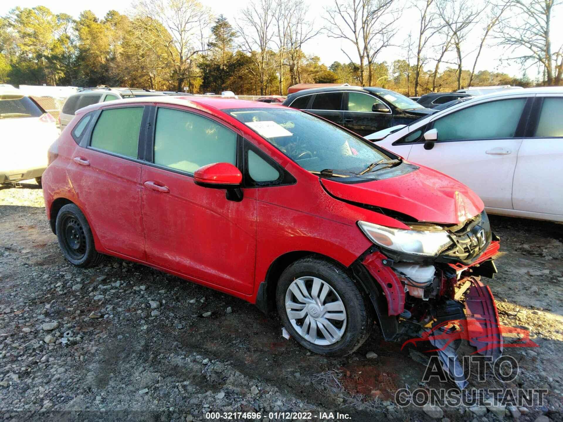 HONDA FIT 2016 - JHMGK5H59GX003081