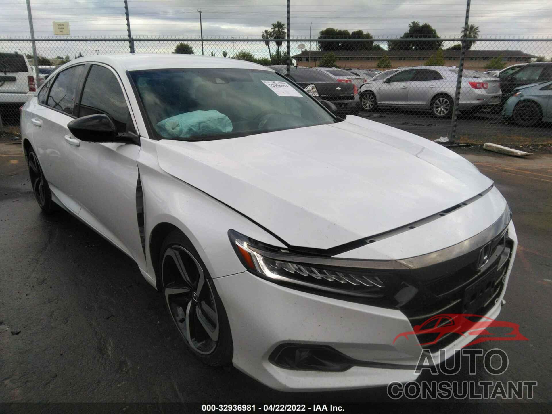 HONDA ACCORD SEDAN 2021 - 1HGCV1F35MA053963