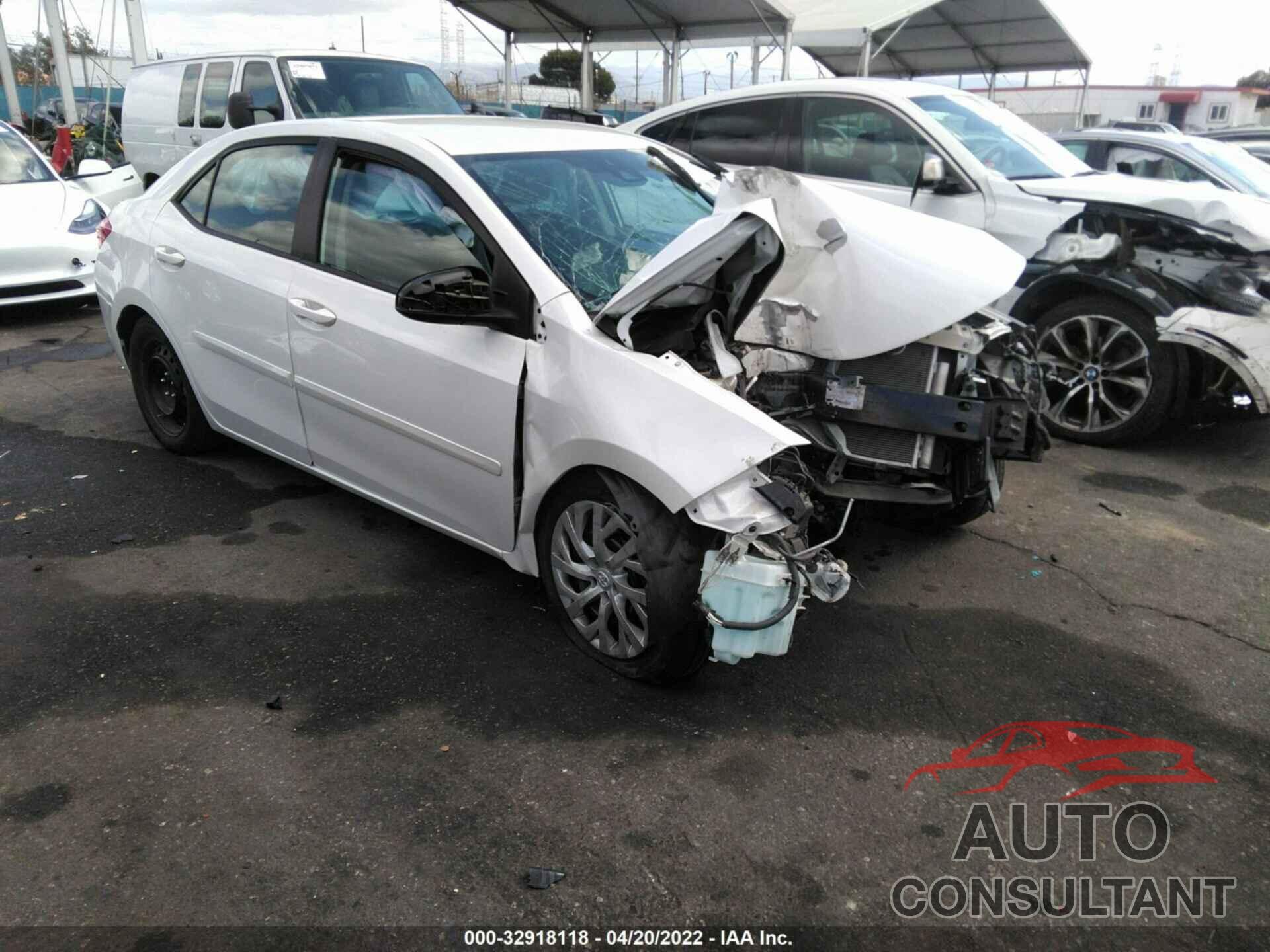TOYOTA COROLLA 2019 - 5YFBURHE3KP926029