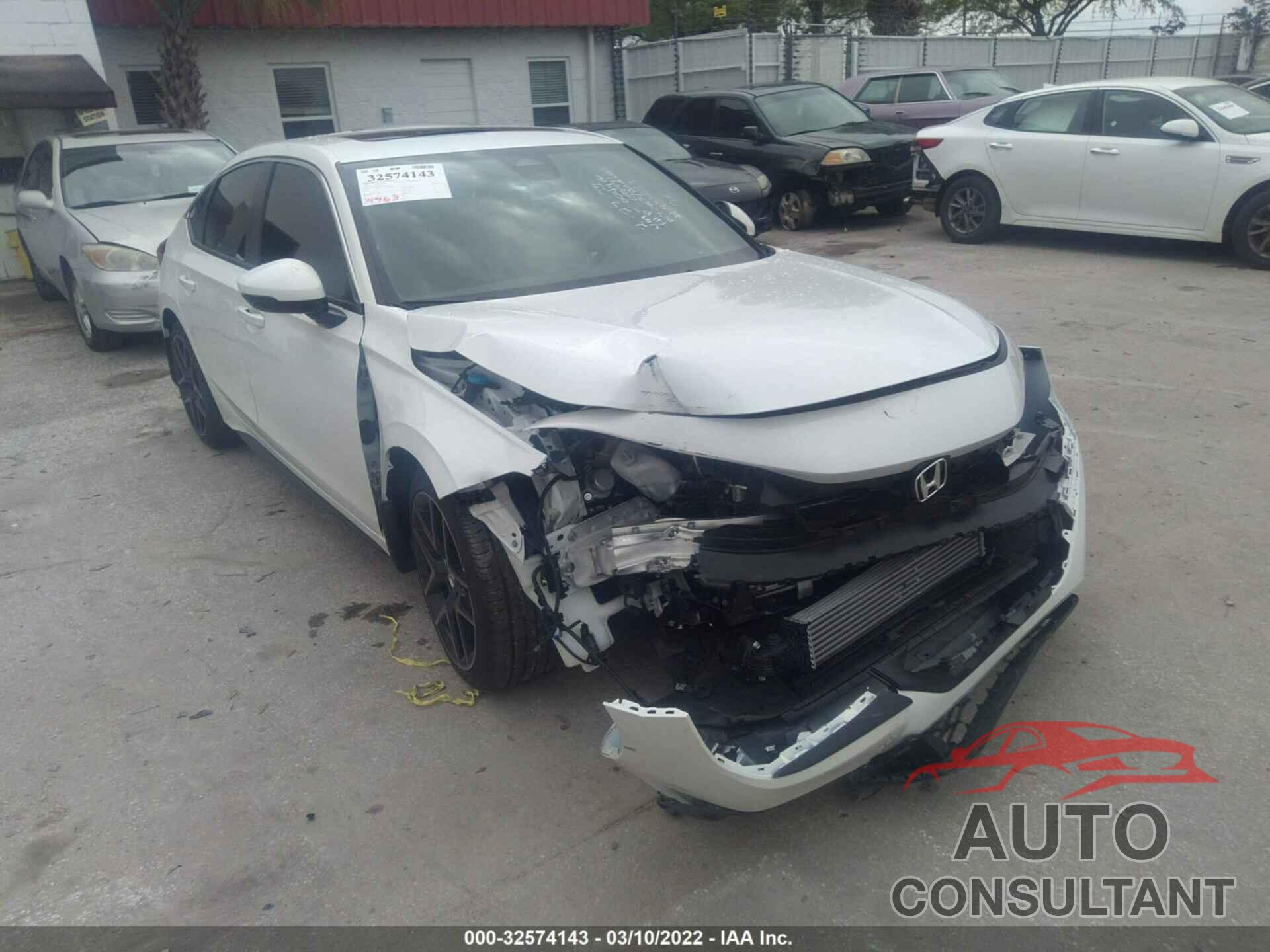 HONDA CIVIC HATCHBACK 2022 - 19XFL1H85NE004416