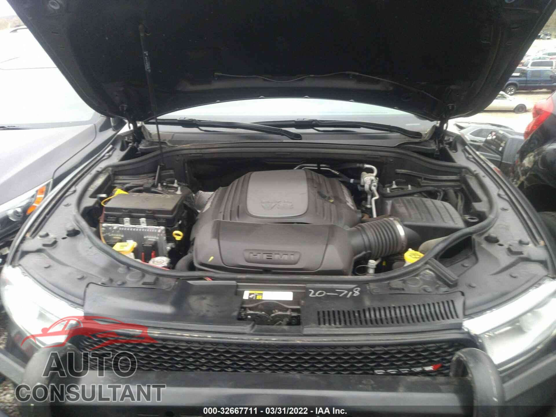 DODGE DURANGO 2020 - 1C4SDJFT6LC432020