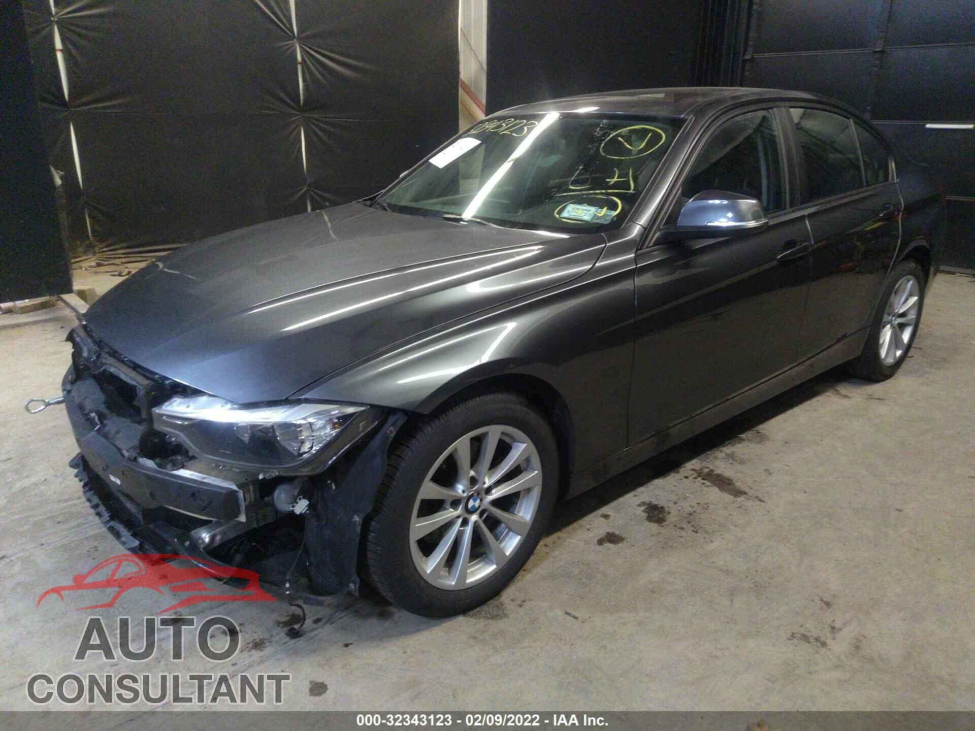 BMW 3 SERIES 2016 - WBA8E5G59GNU21485