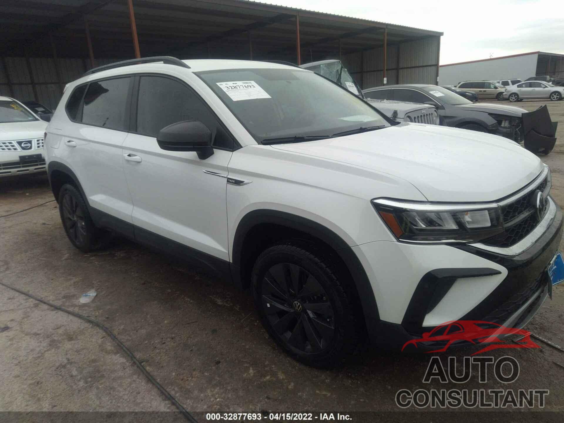 VOLKSWAGEN TAOS 2022 - 3VVCX7B2XNM050605