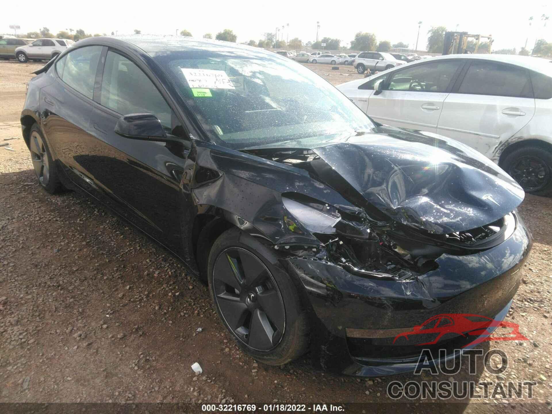 TESLA MODEL 3 2021 - 5YJ3E1EA8MF870642