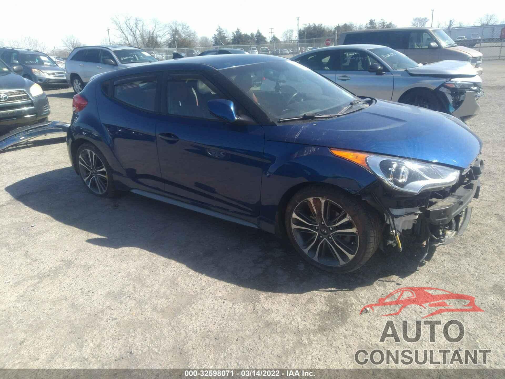 HYUNDAI VELOSTER 2016 - KMHTC6AE9GU267492