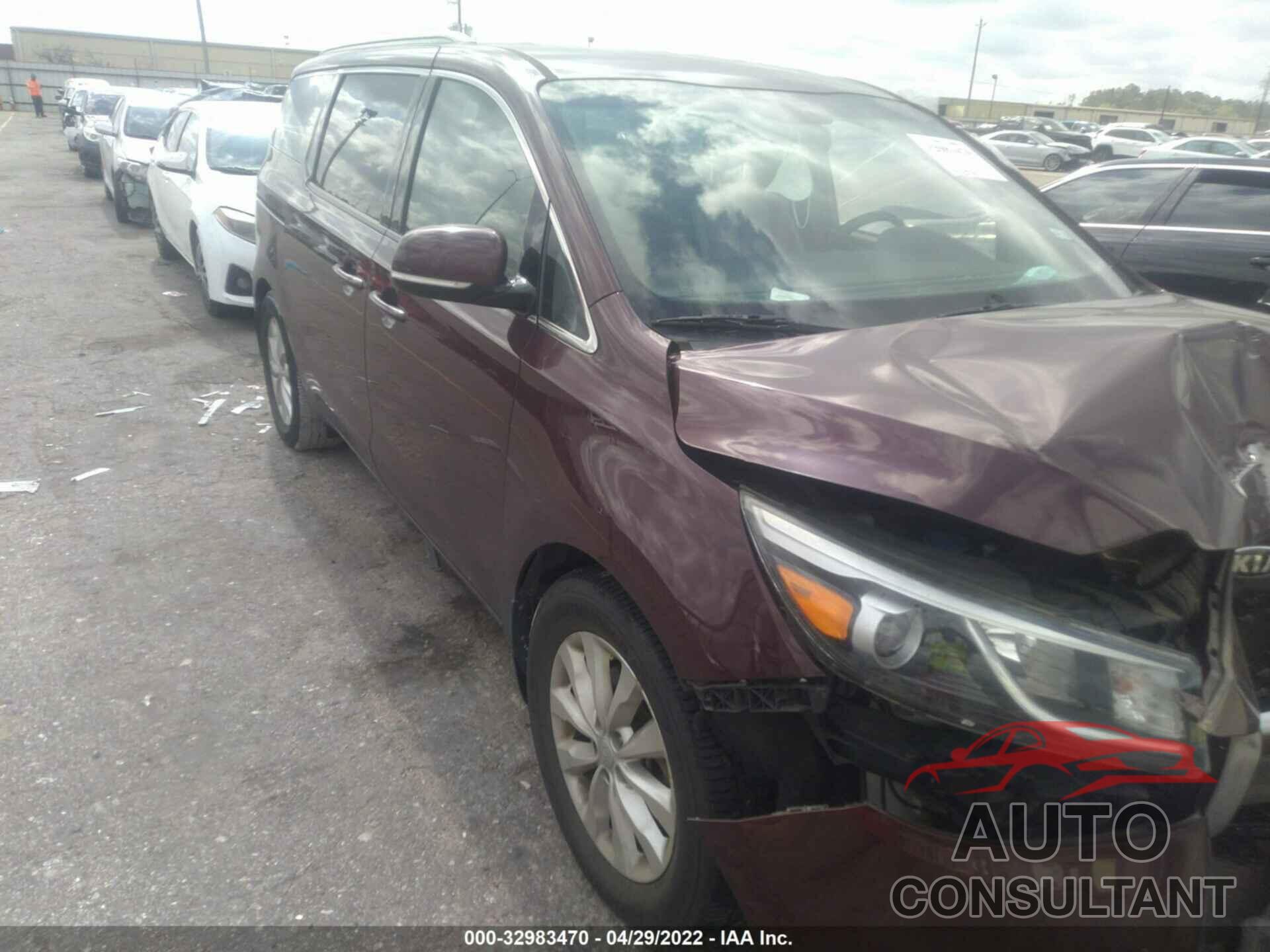 KIA SEDONA 2016 - KNDMC5C13G6153618