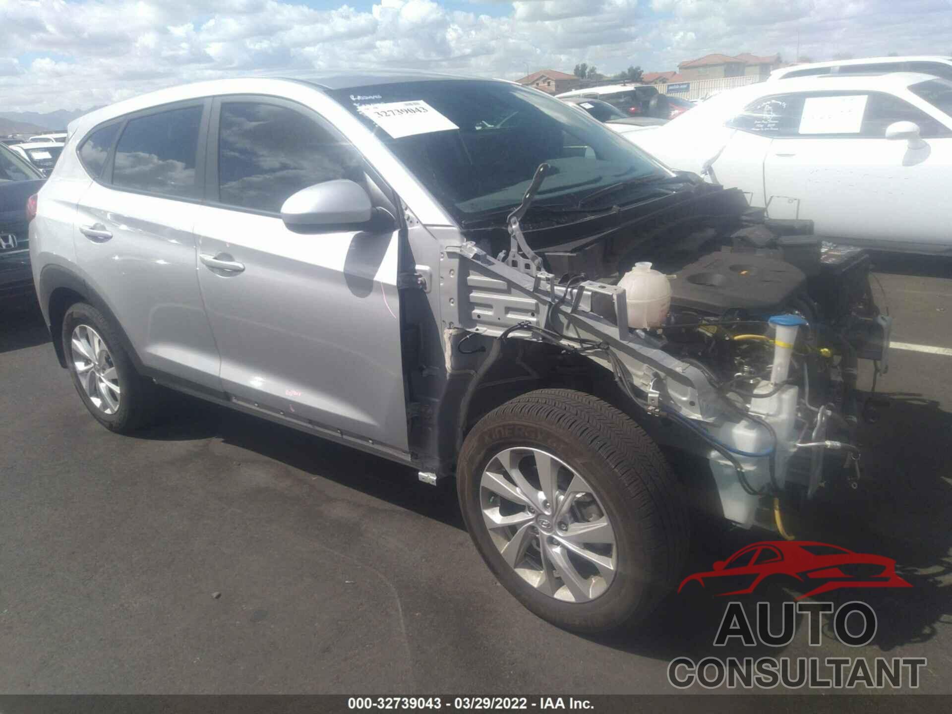 HYUNDAI TUCSON 2021 - KM8J23A46MU350292