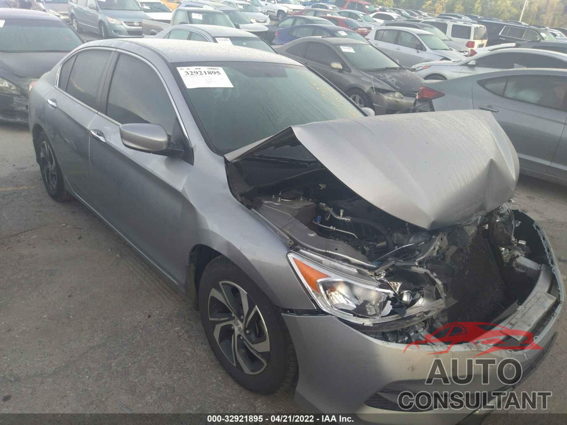 HONDA ACCORD SEDAN 2017 - 1HGCR2F30HA124700