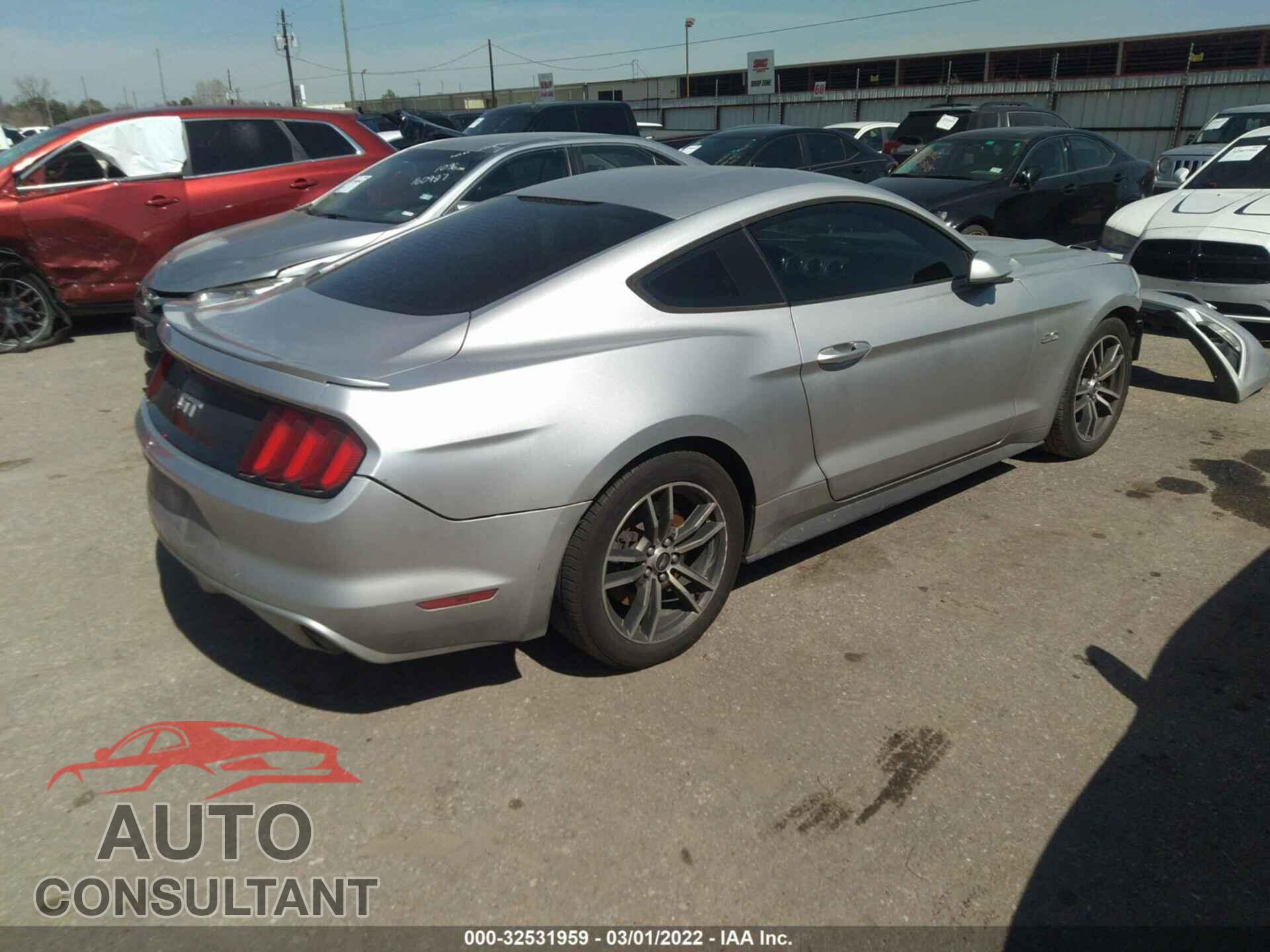 FORD MUSTANG 2017 - 1FA6P8CF2H5316721