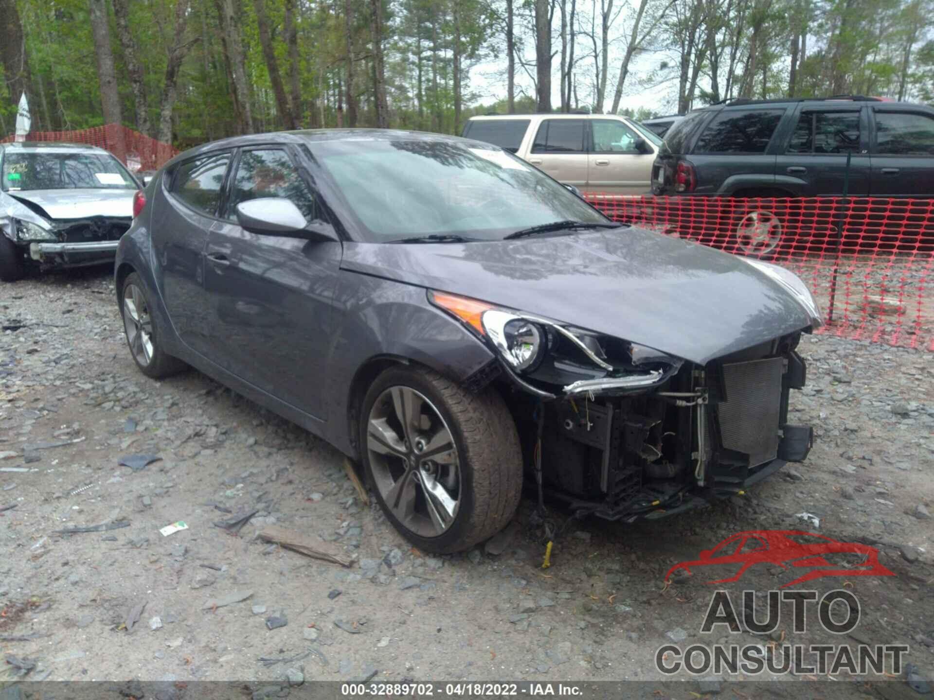 HYUNDAI VELOSTER 2016 - KMHTC6AD9GU264194