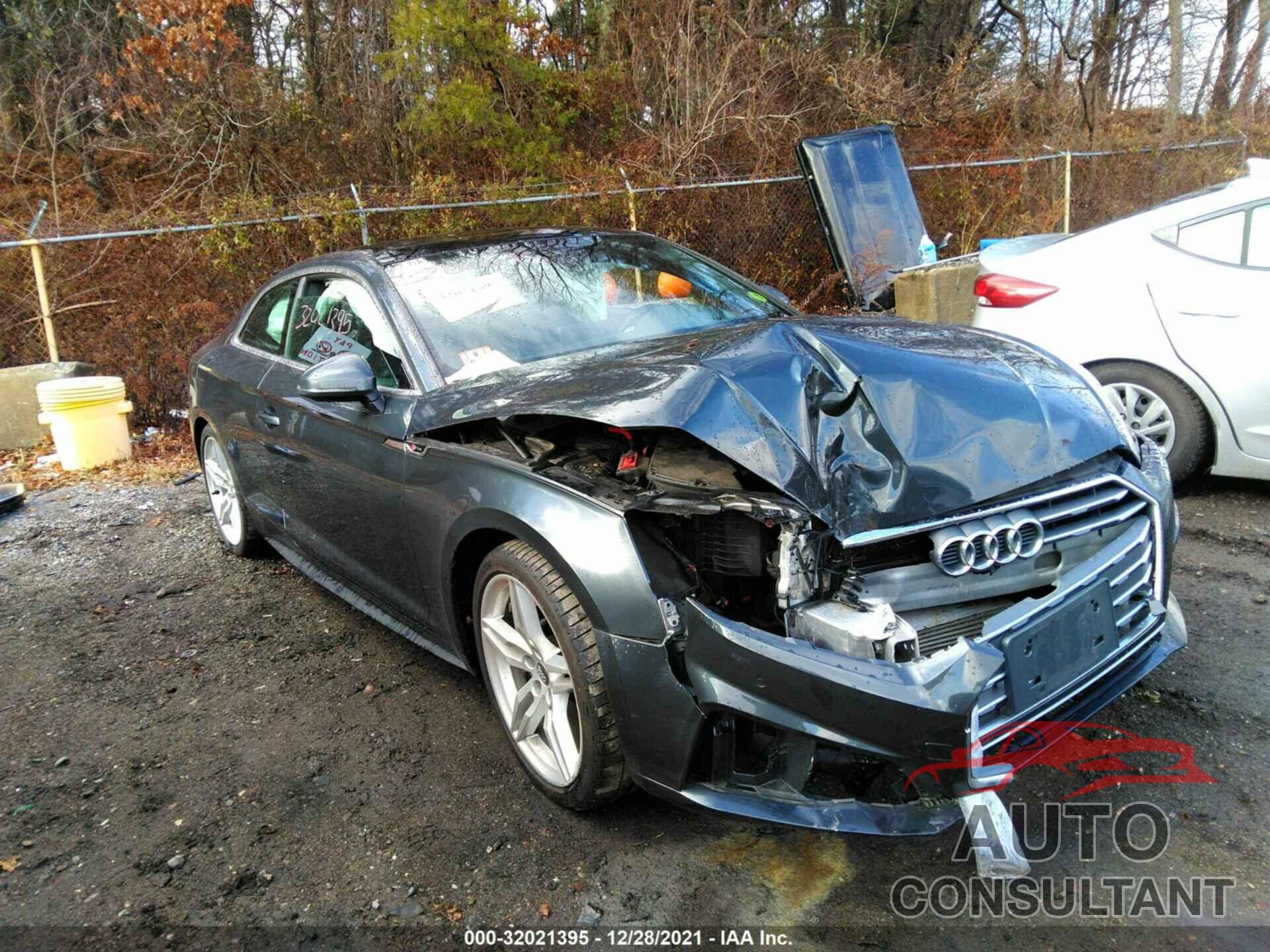 AUDI A5 COUPE 2018 - WAU9NAF50JA021408