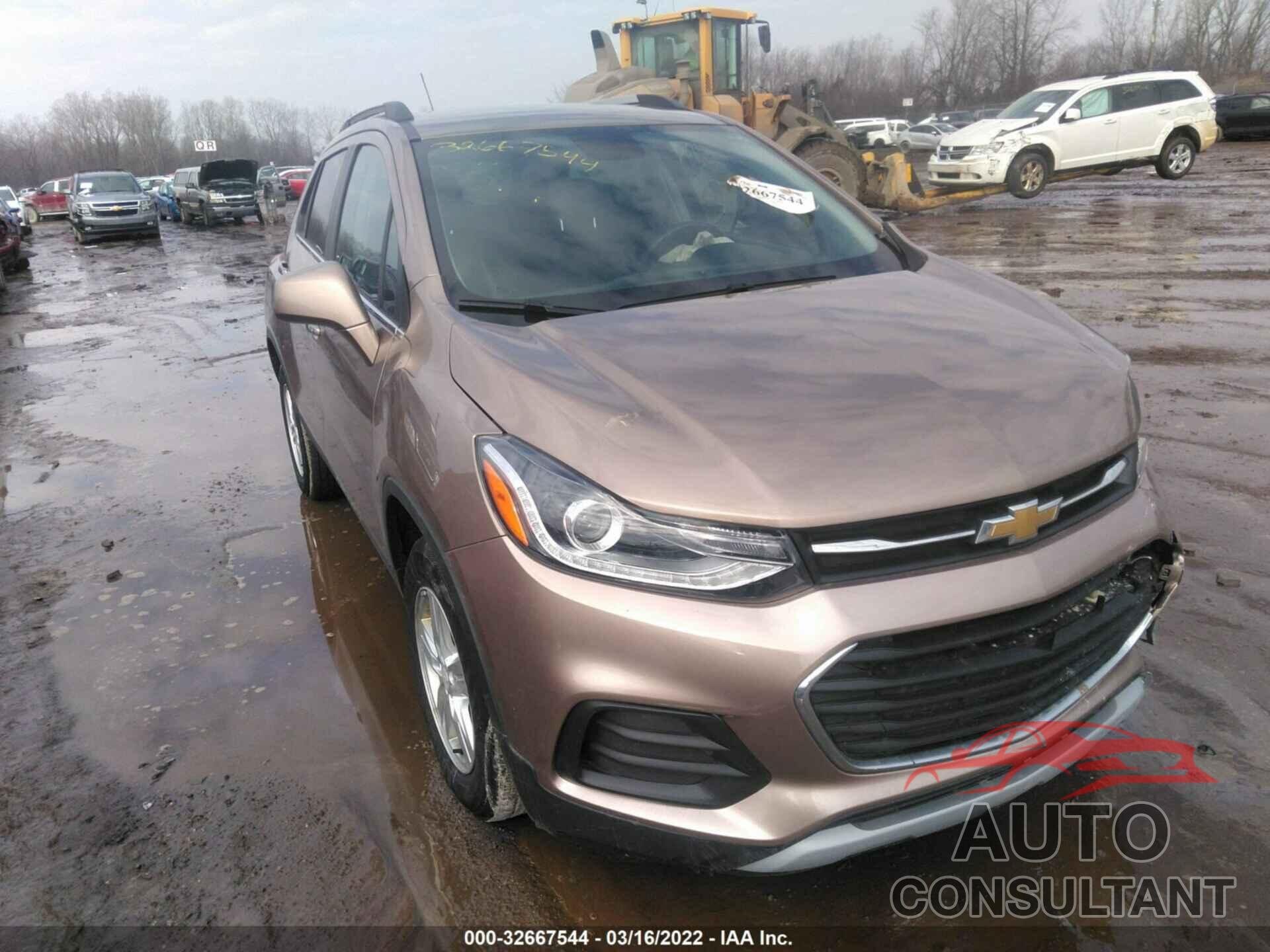 CHEVROLET TRAX 2018 - 3GNCJLSB7JL375518