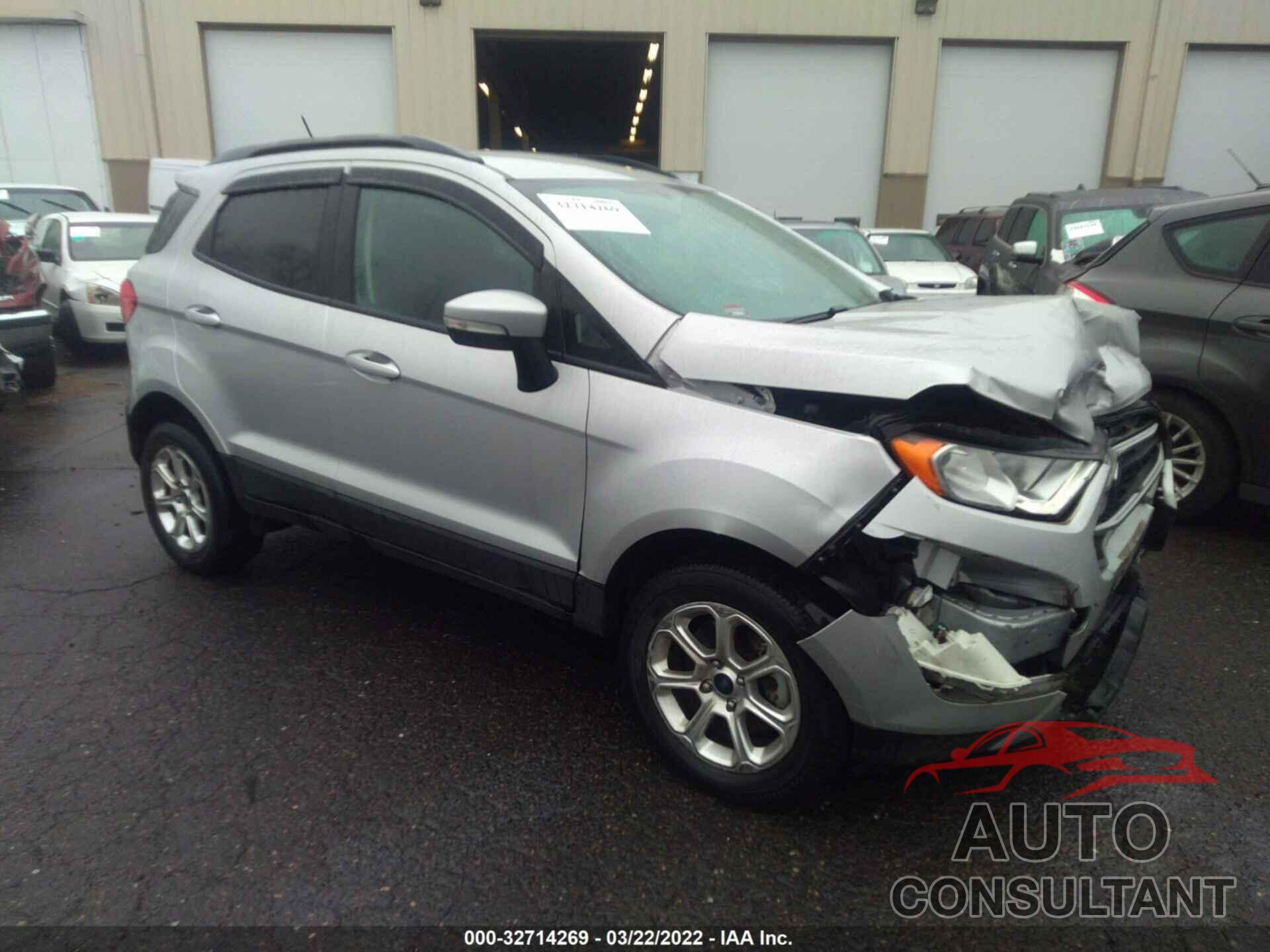 FORD ECOSPORT 2018 - MAJ6P1UL1JC191322